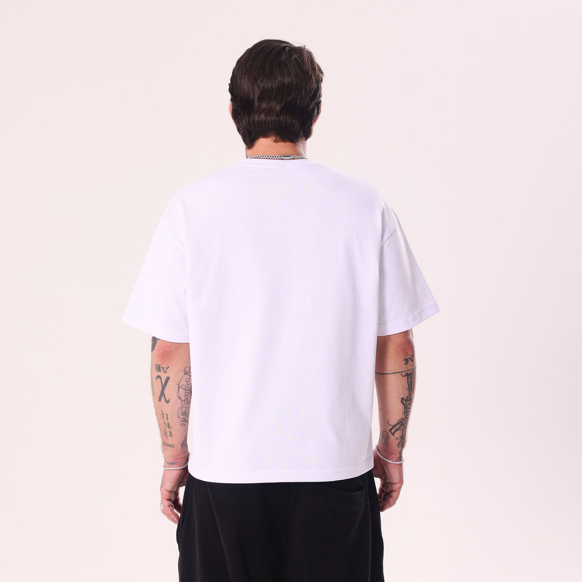 F**k Nudes Show Me Your Jewelry White Boxy Fit T-Shirt