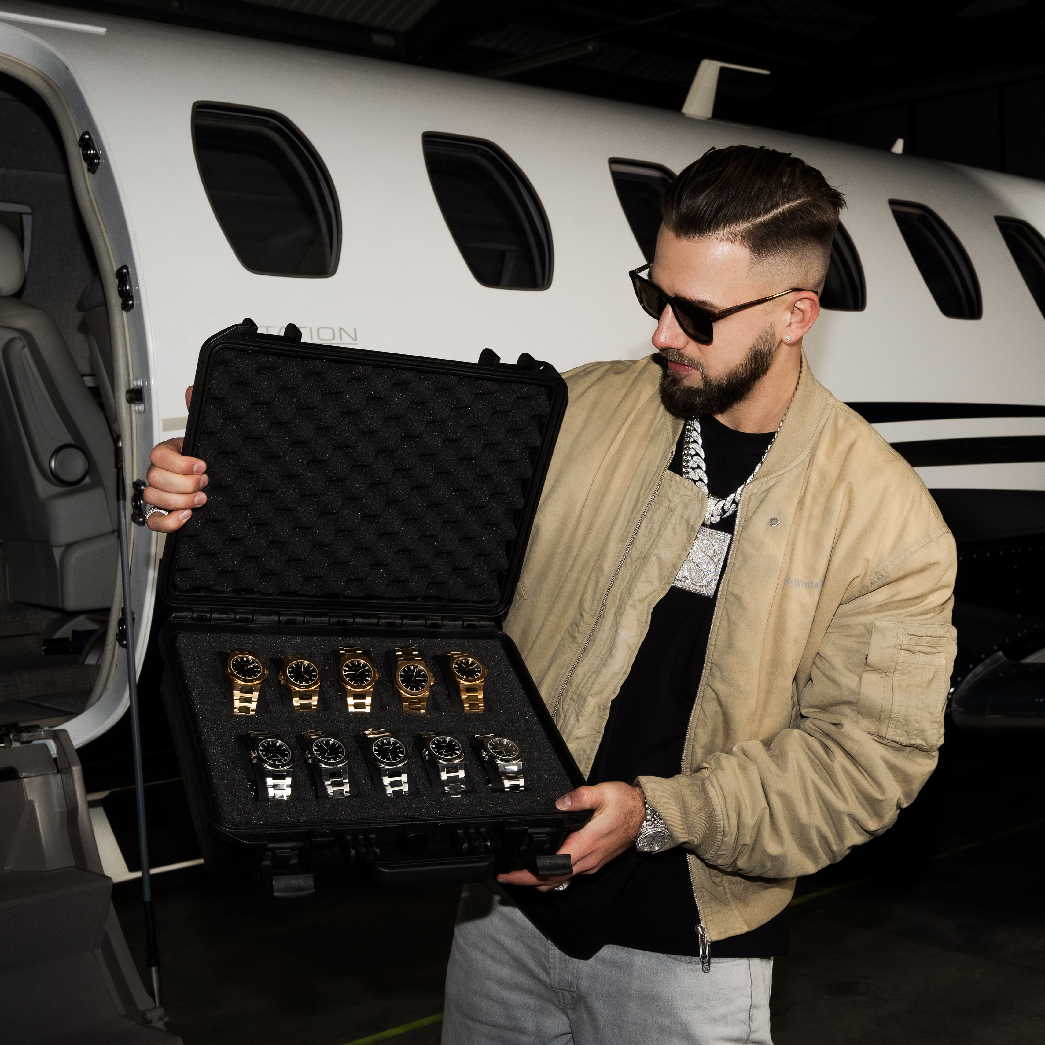 Alpha Champ Automatic Watch 40mm White Gold