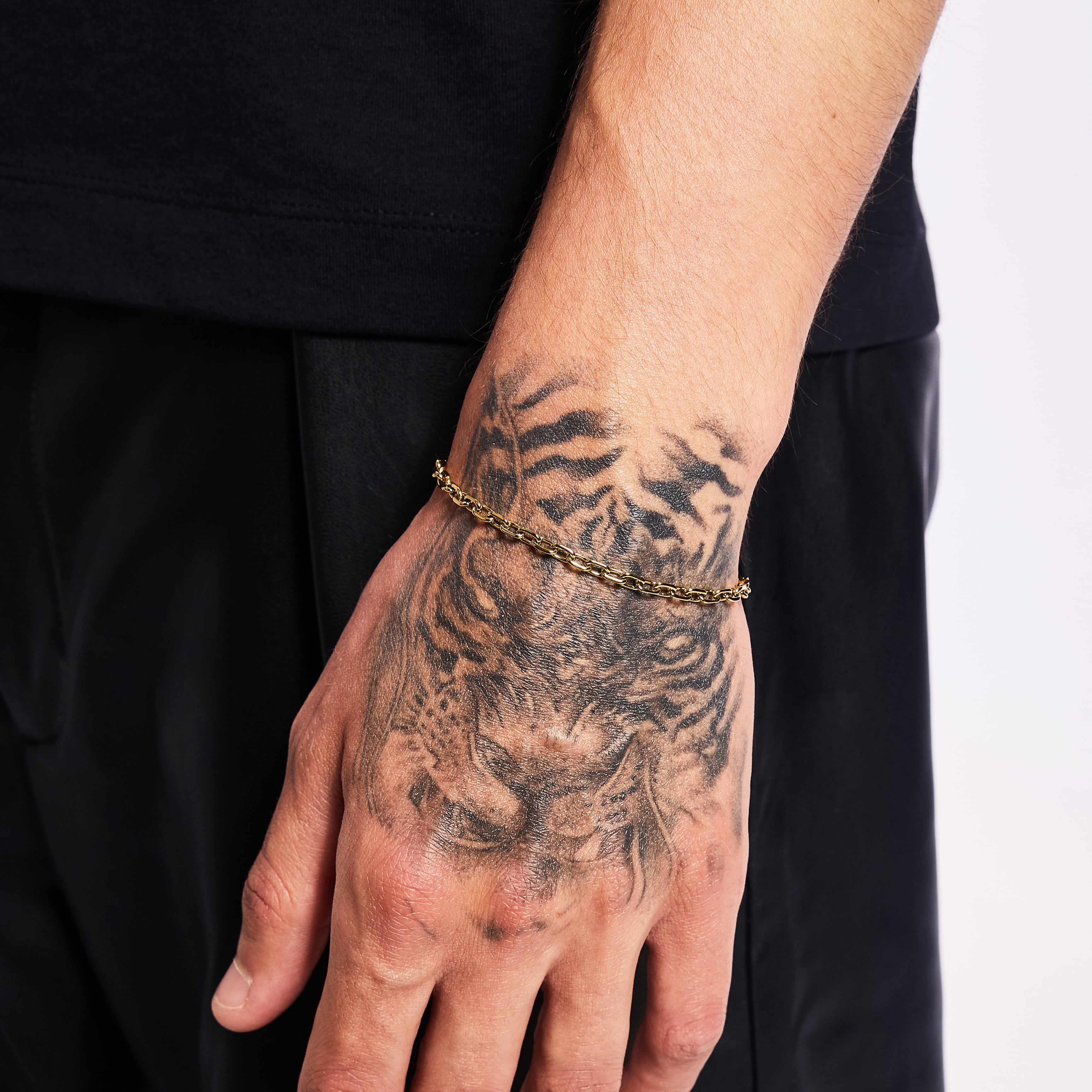 Ankier Bracelet 4mm Gold