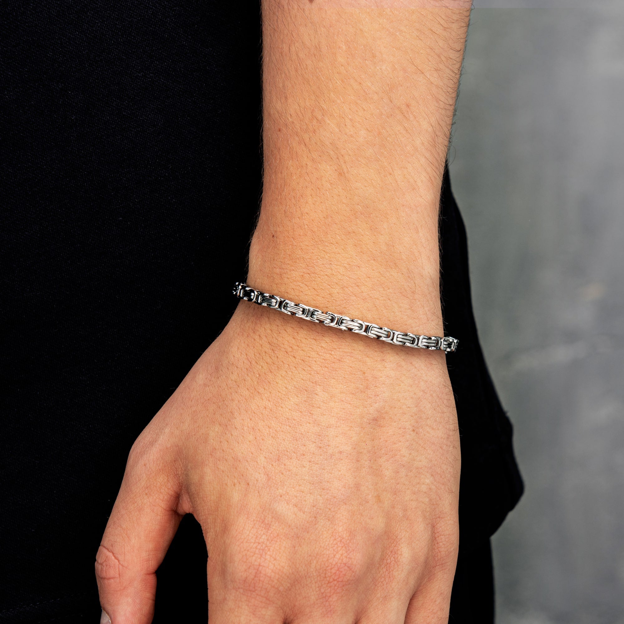 Royal Bracelet 4mm White Gold