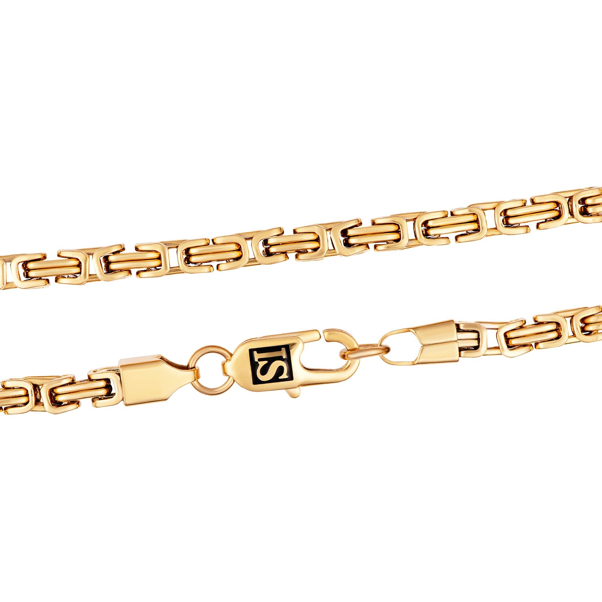 Bransoletka Królewska 4mm Złoto - IcedStuff