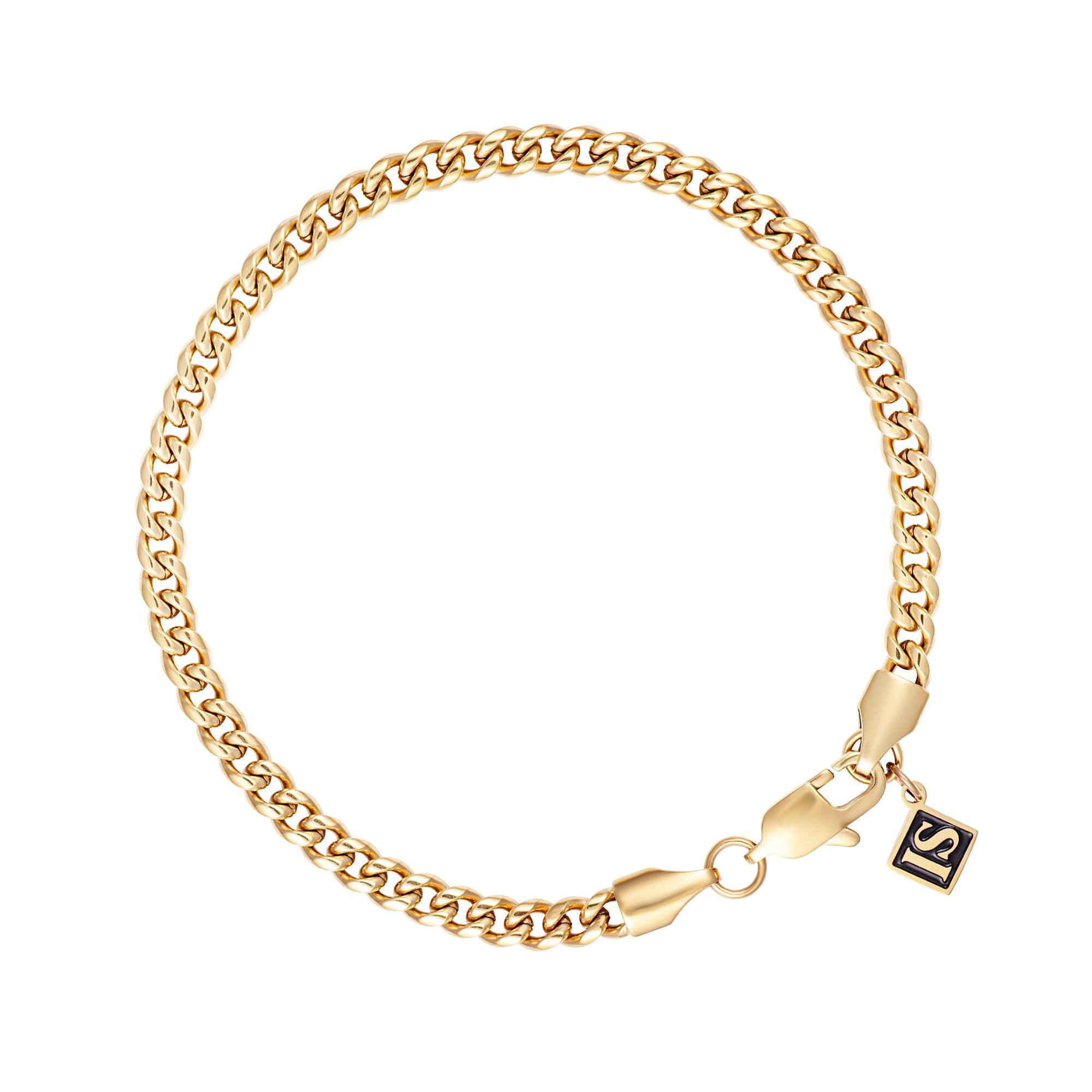 Miami Cuban 4mm Złoto - IcedStuff