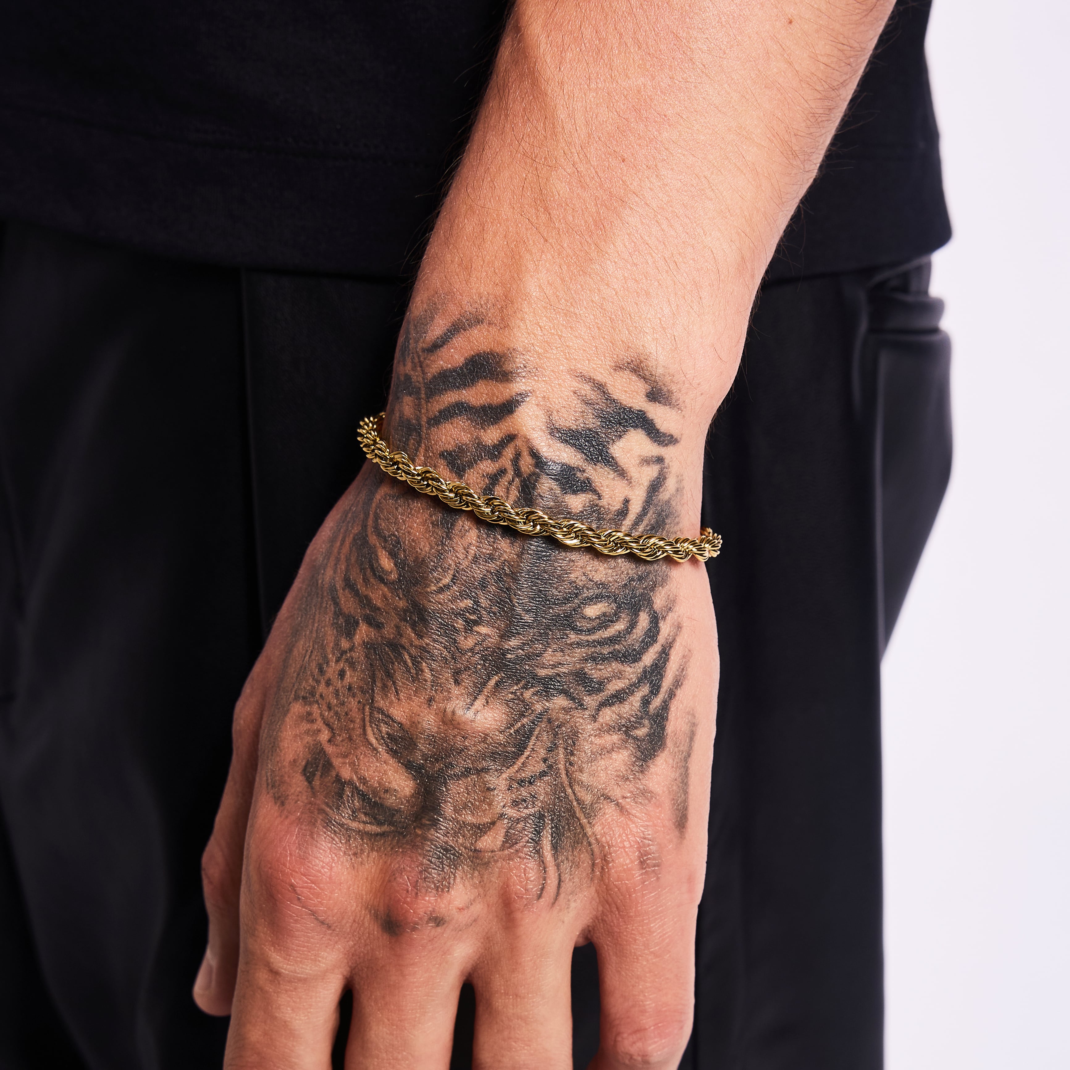 Bracelet Rope 5mm Gold