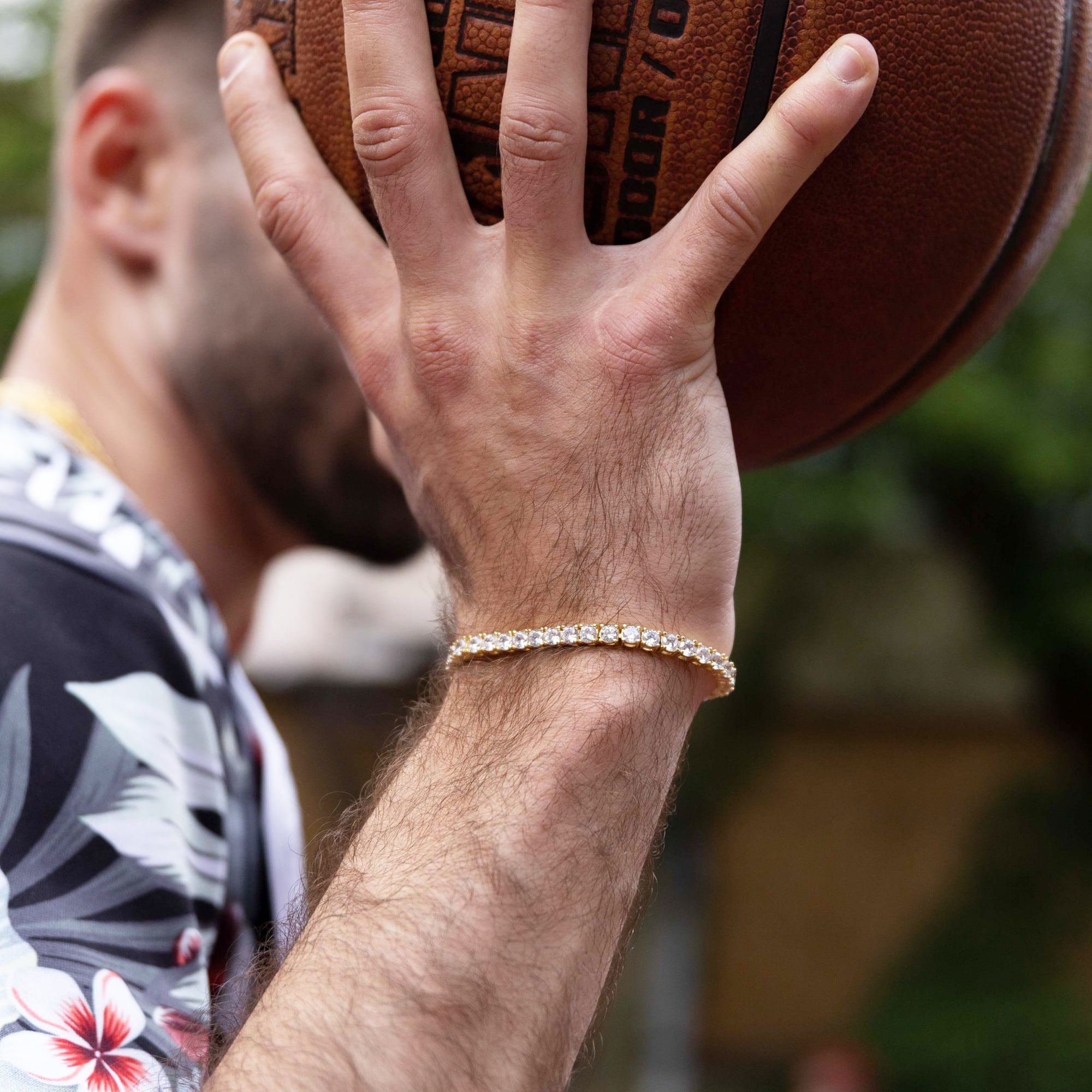 Bracelet tennis 4mm Or