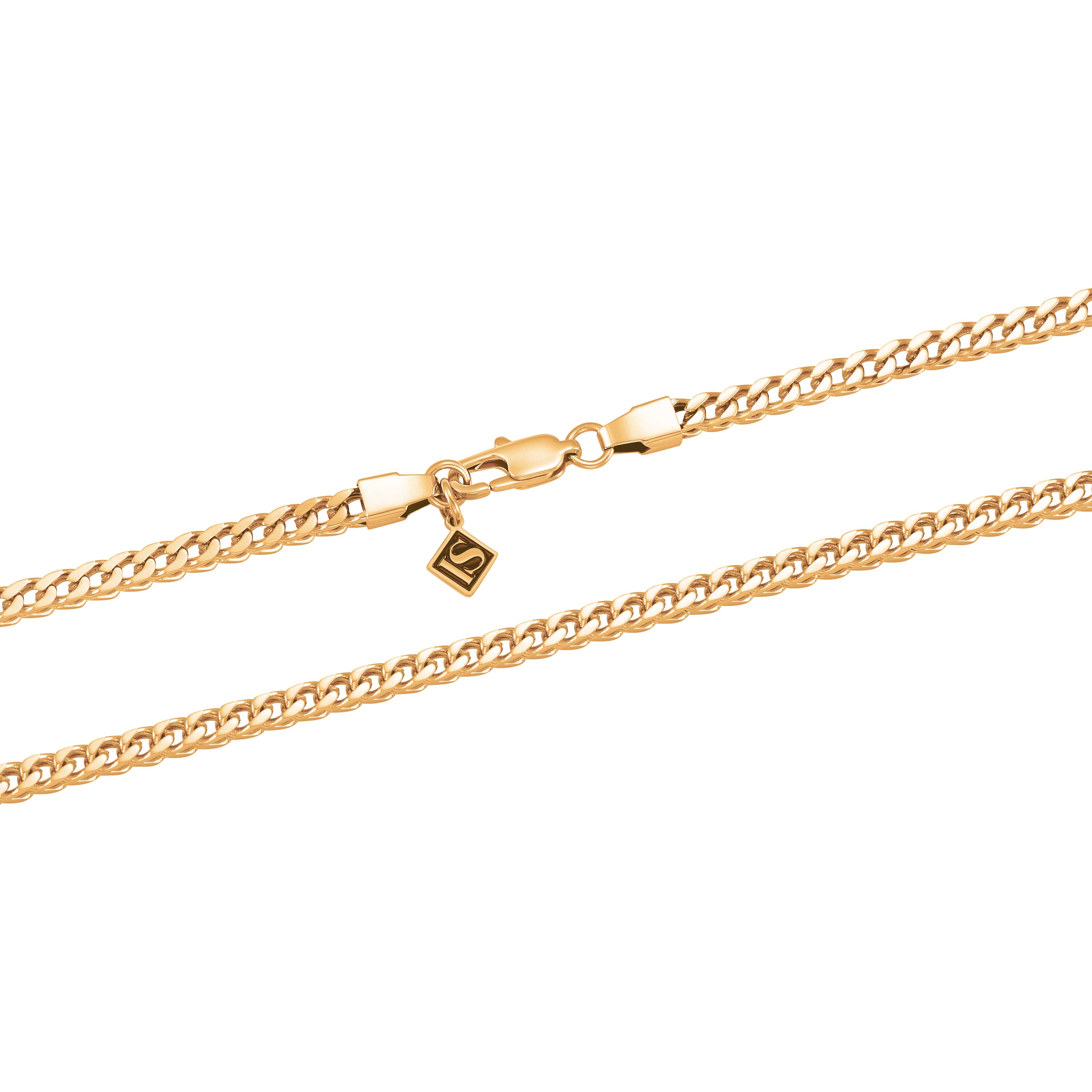 Franco Bracelet 4mm Gold