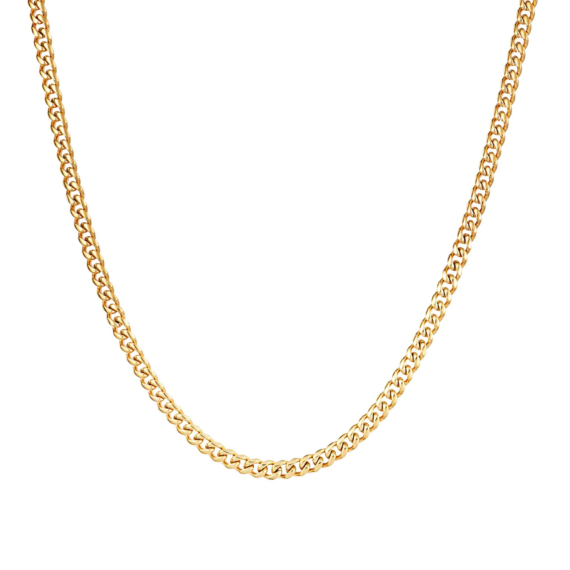 Miami Cuban Link 3mm Złoto - IcedStuff