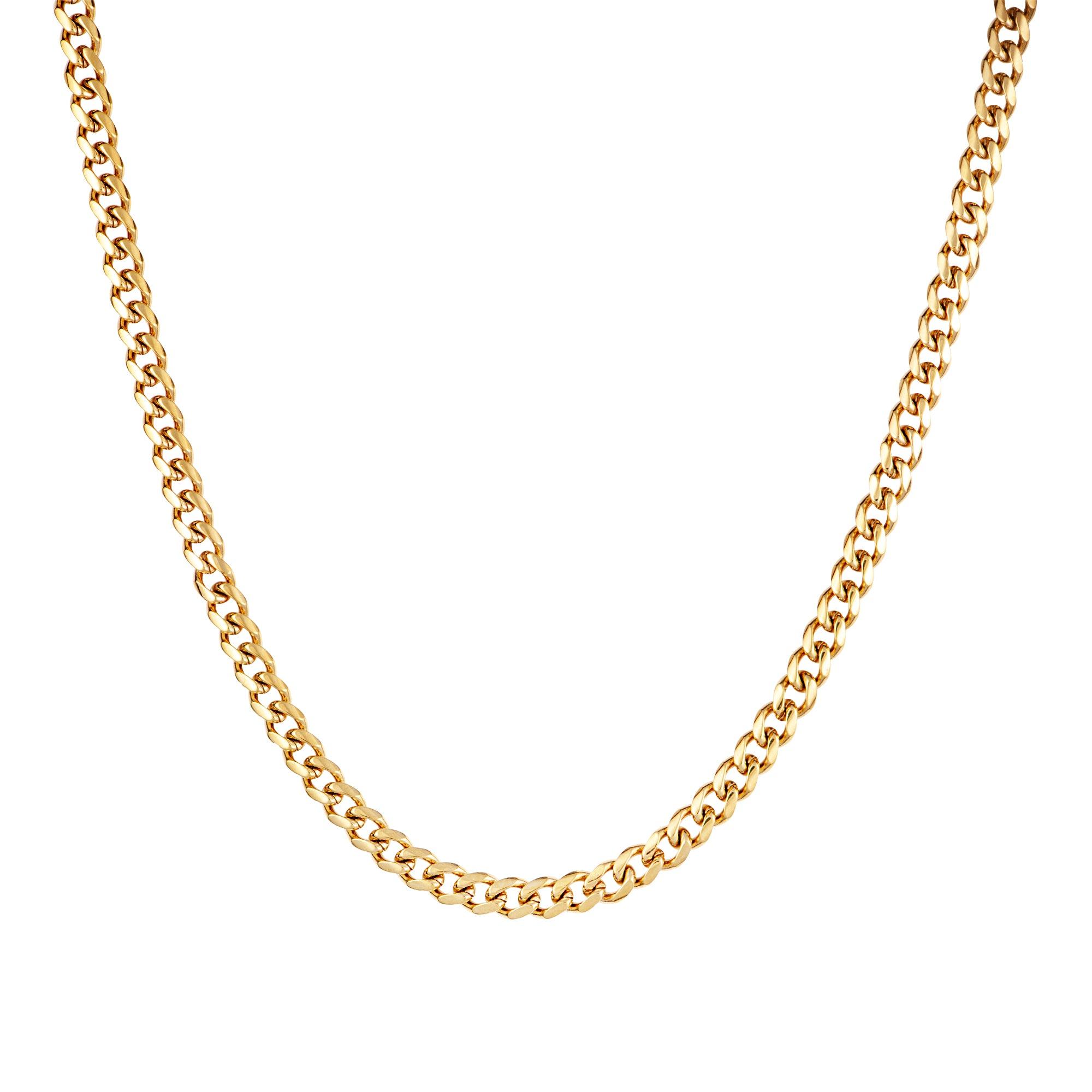 Miami Cuban Link 4mm Złoto - IcedStuff