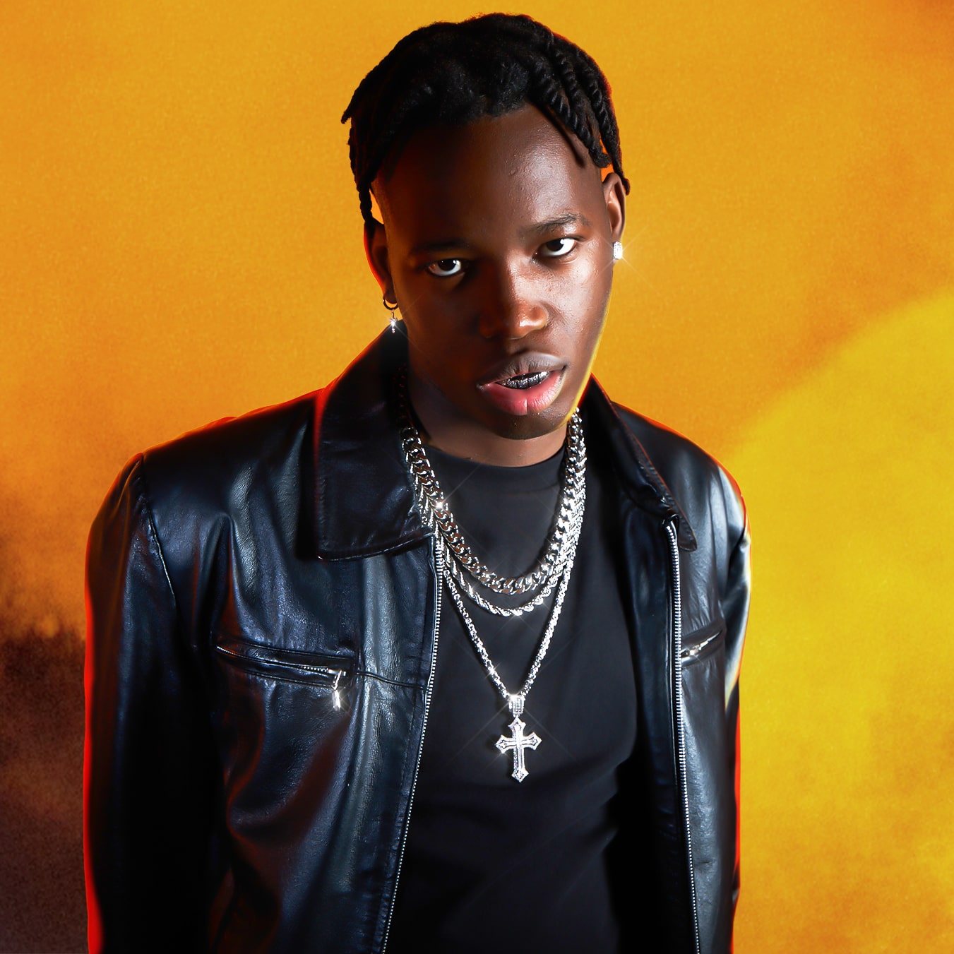 Curb Cuban Link Chain 12mm White Gold