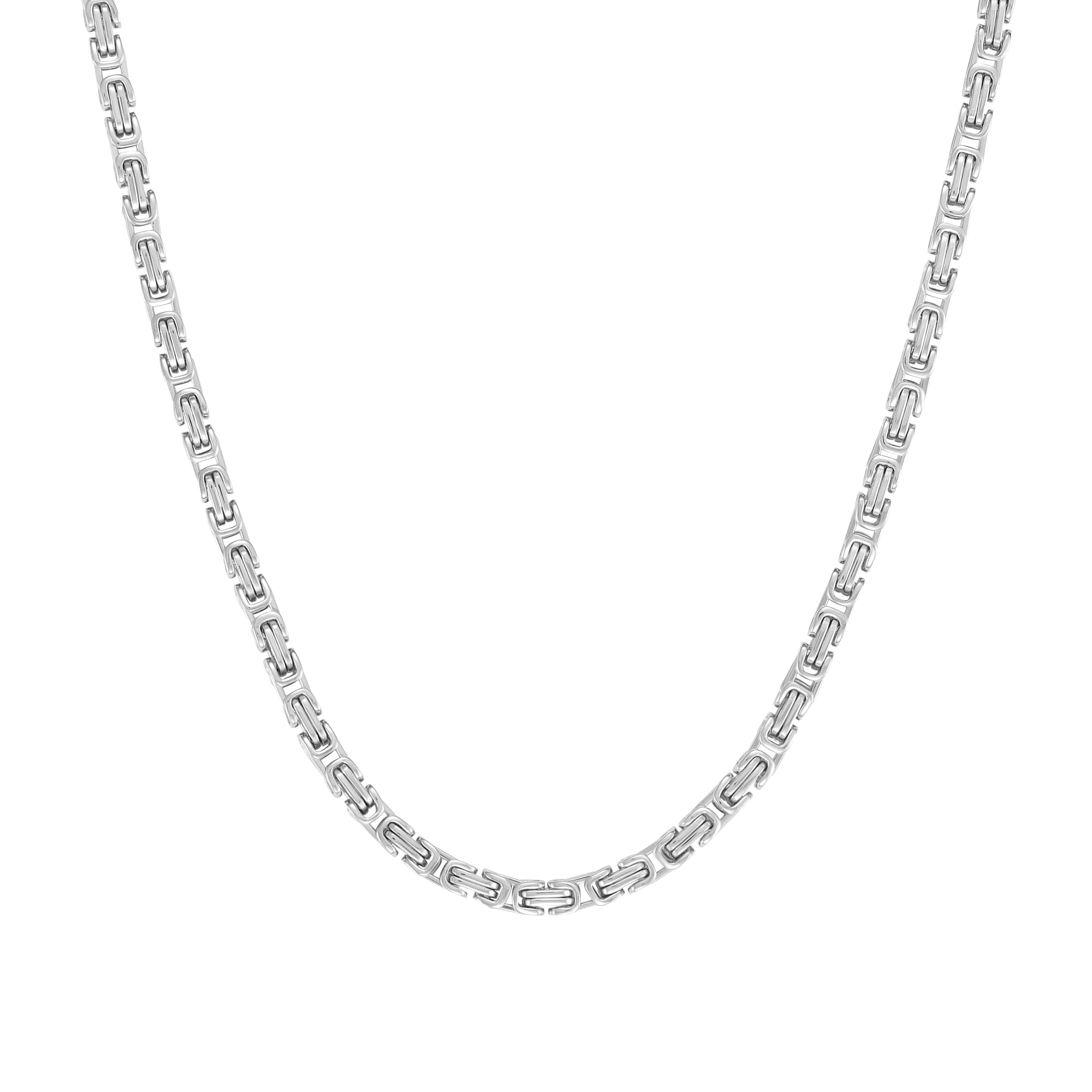 Royal Chain 4mm White Gold