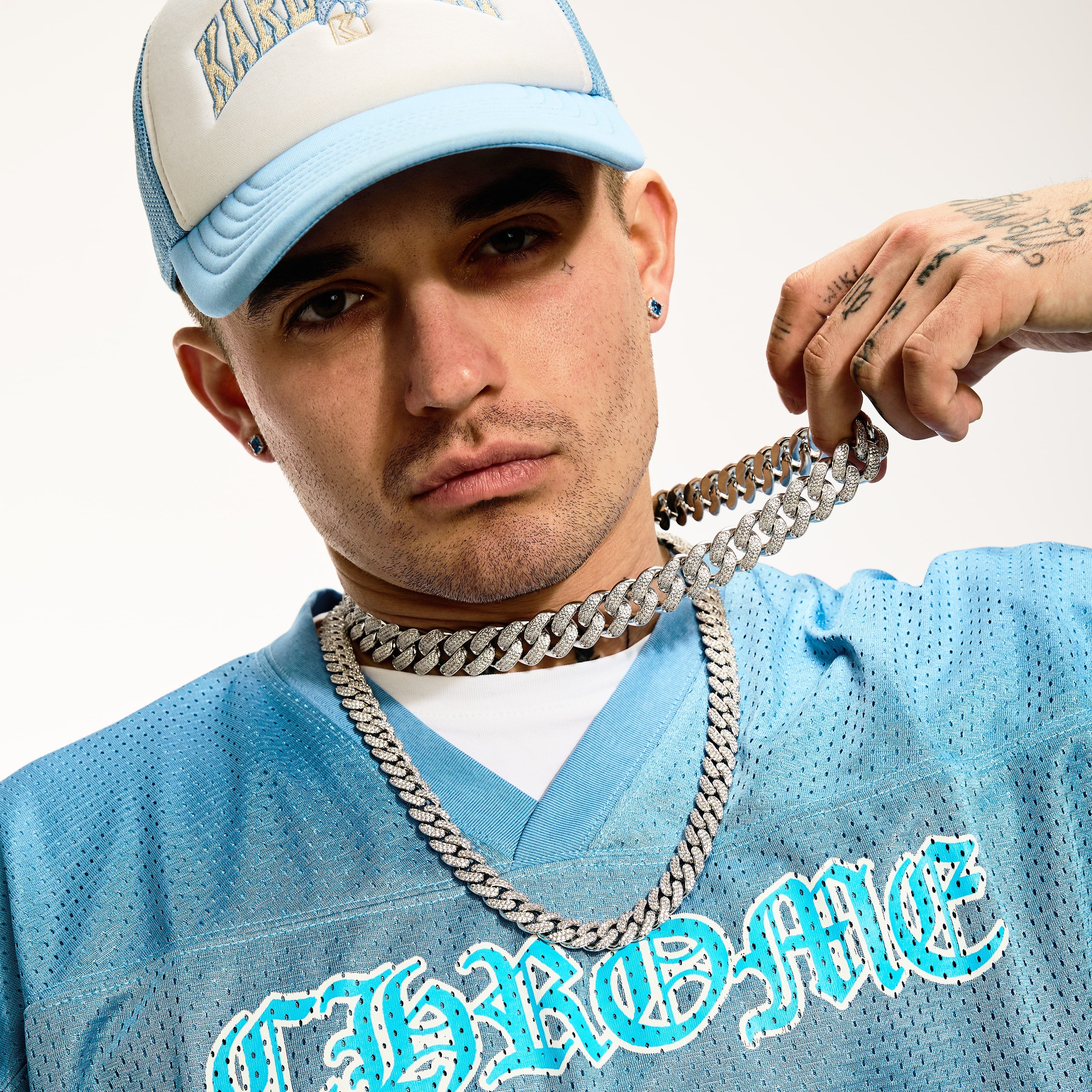 Premium Diamond Cuban Link Chain 12mm White Gold