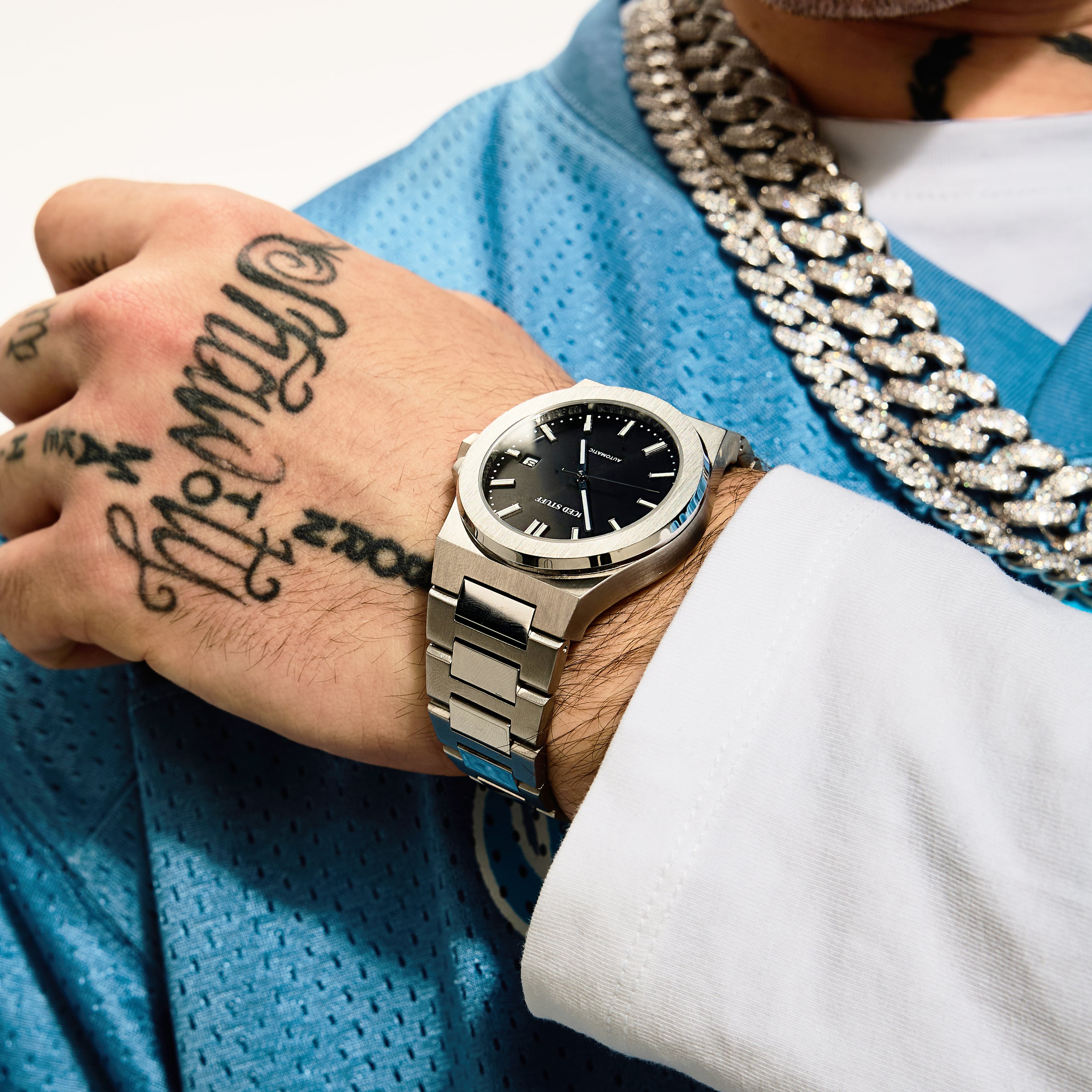Alpha Champ Automatic 40mm White Gold Watch