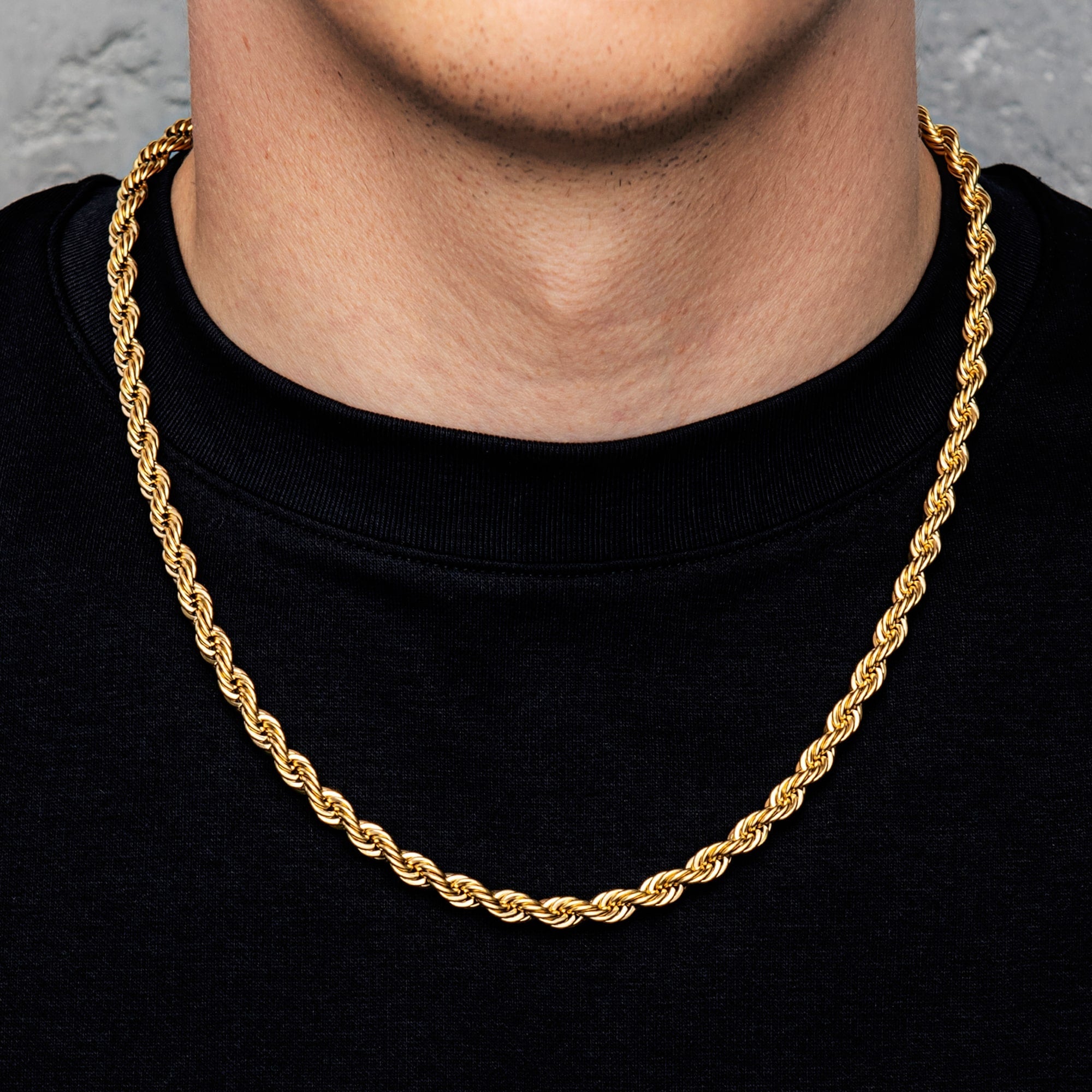 Rope Chain 6mm Gold