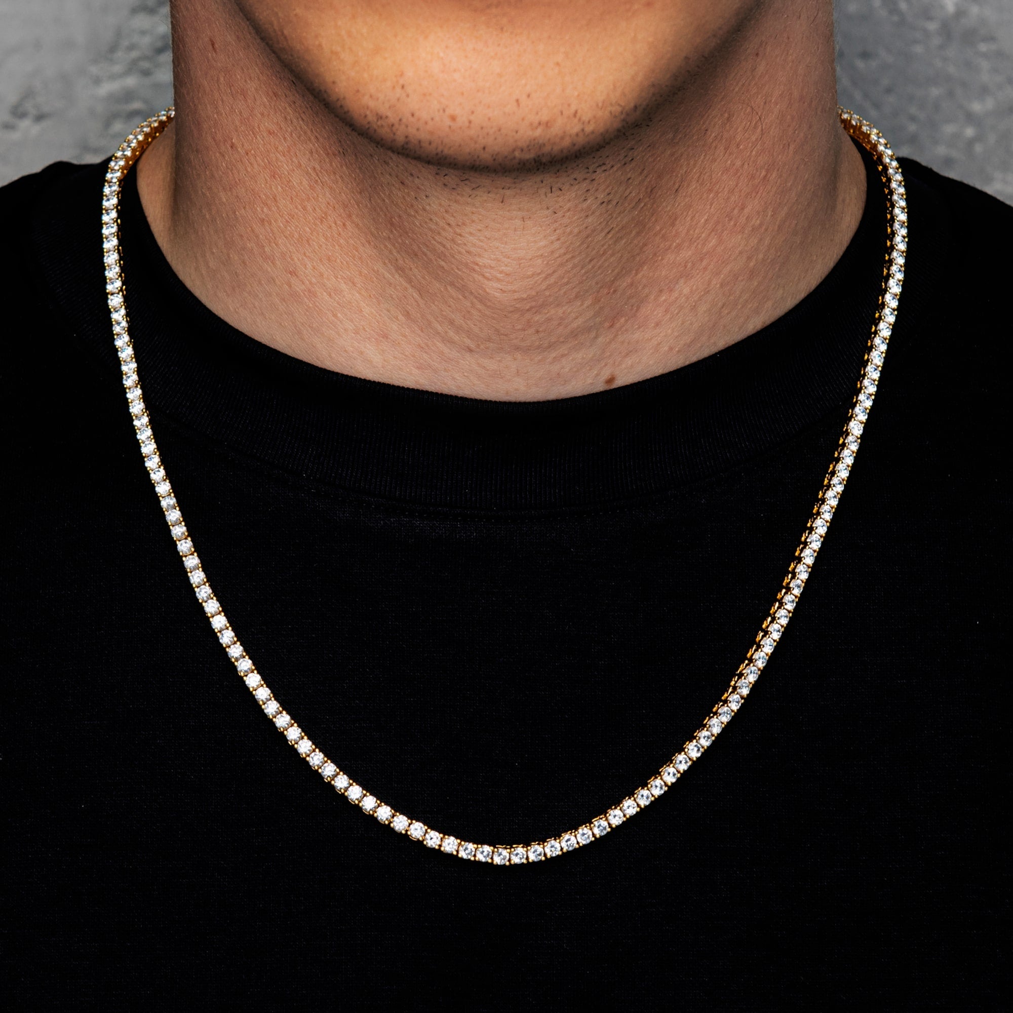 Tennis Chain 3mm Gold