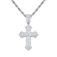 Micro 2Pac Pendant White Gold