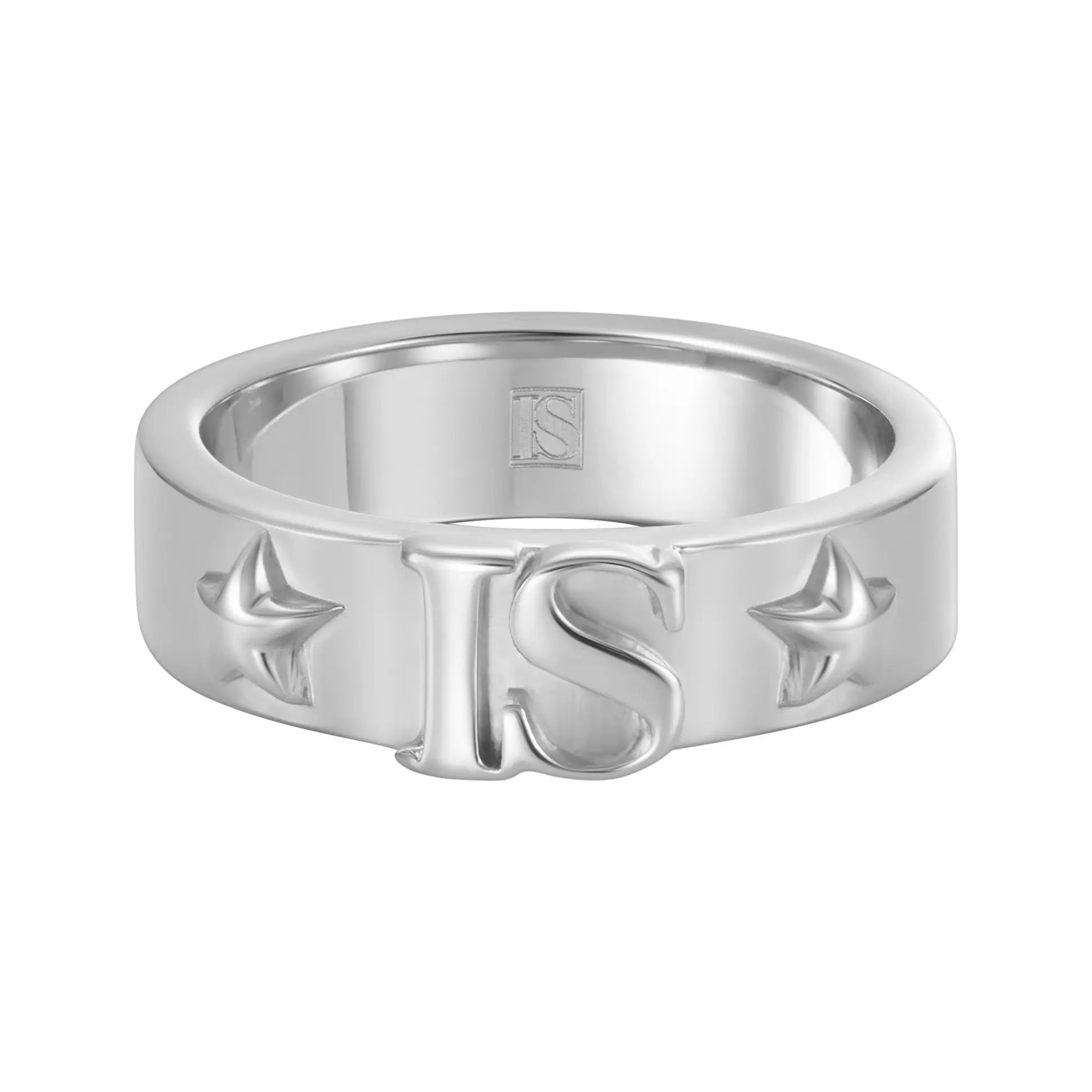 Bague Étoile IS Or Blanc