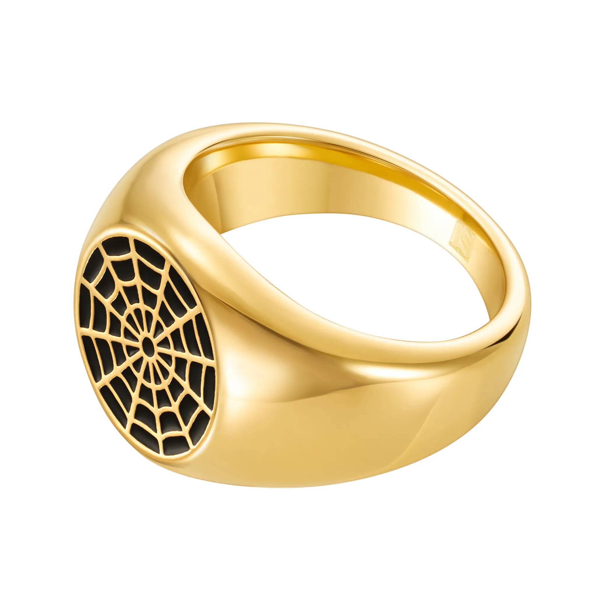 Spider Web Gold Ring