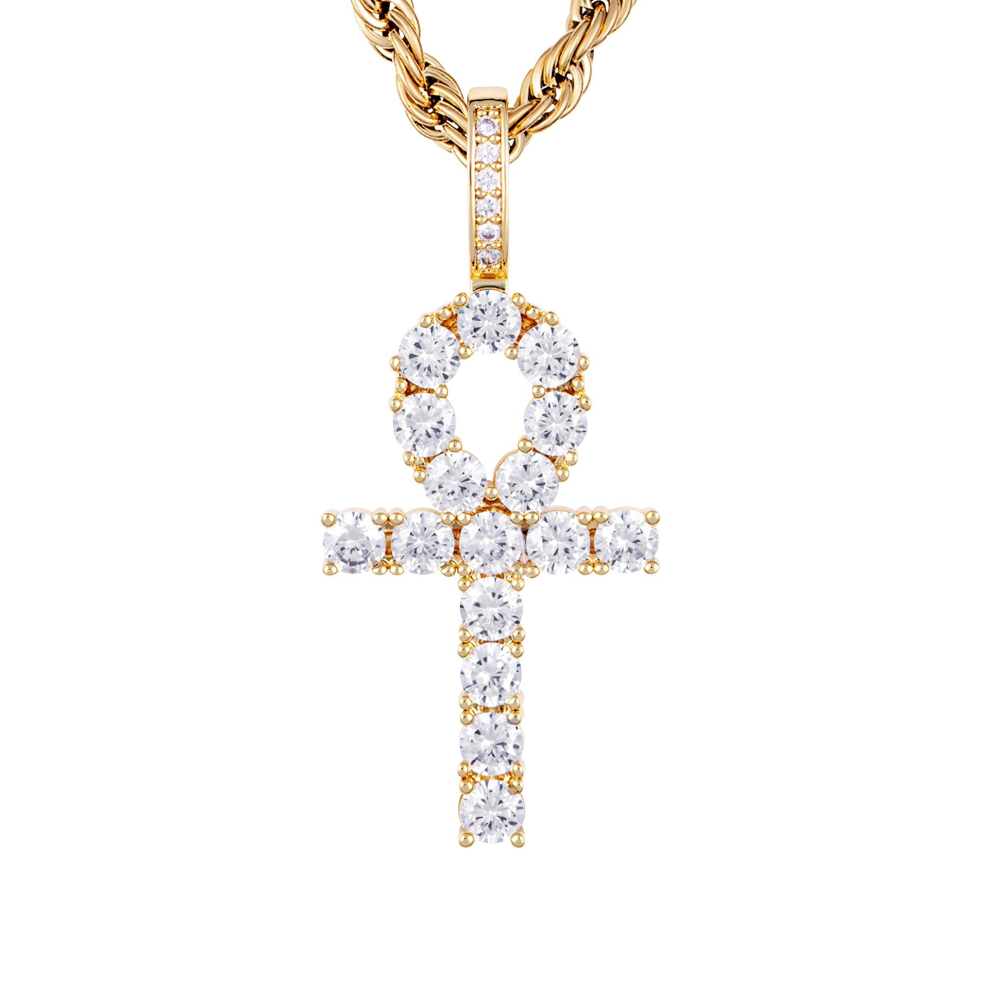 ANKH CROSS ZŁOTO - IcedStuff