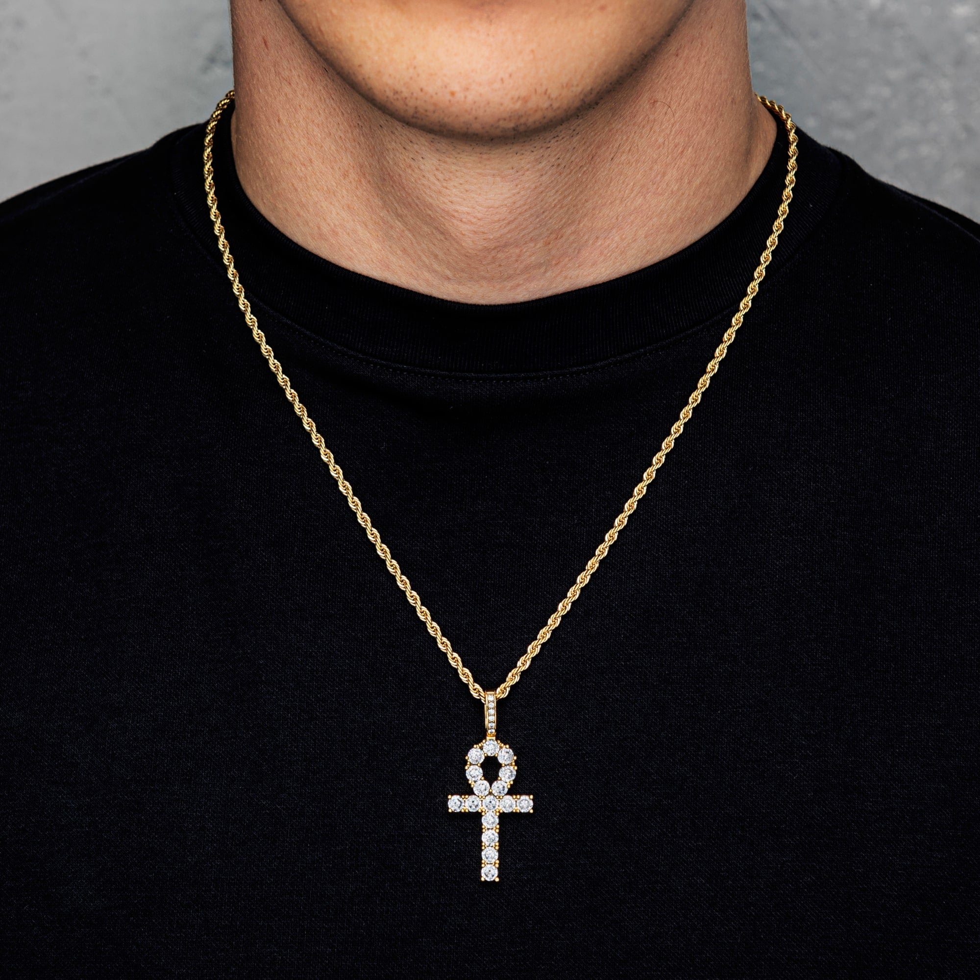 ANKH Cross Pendant Gold