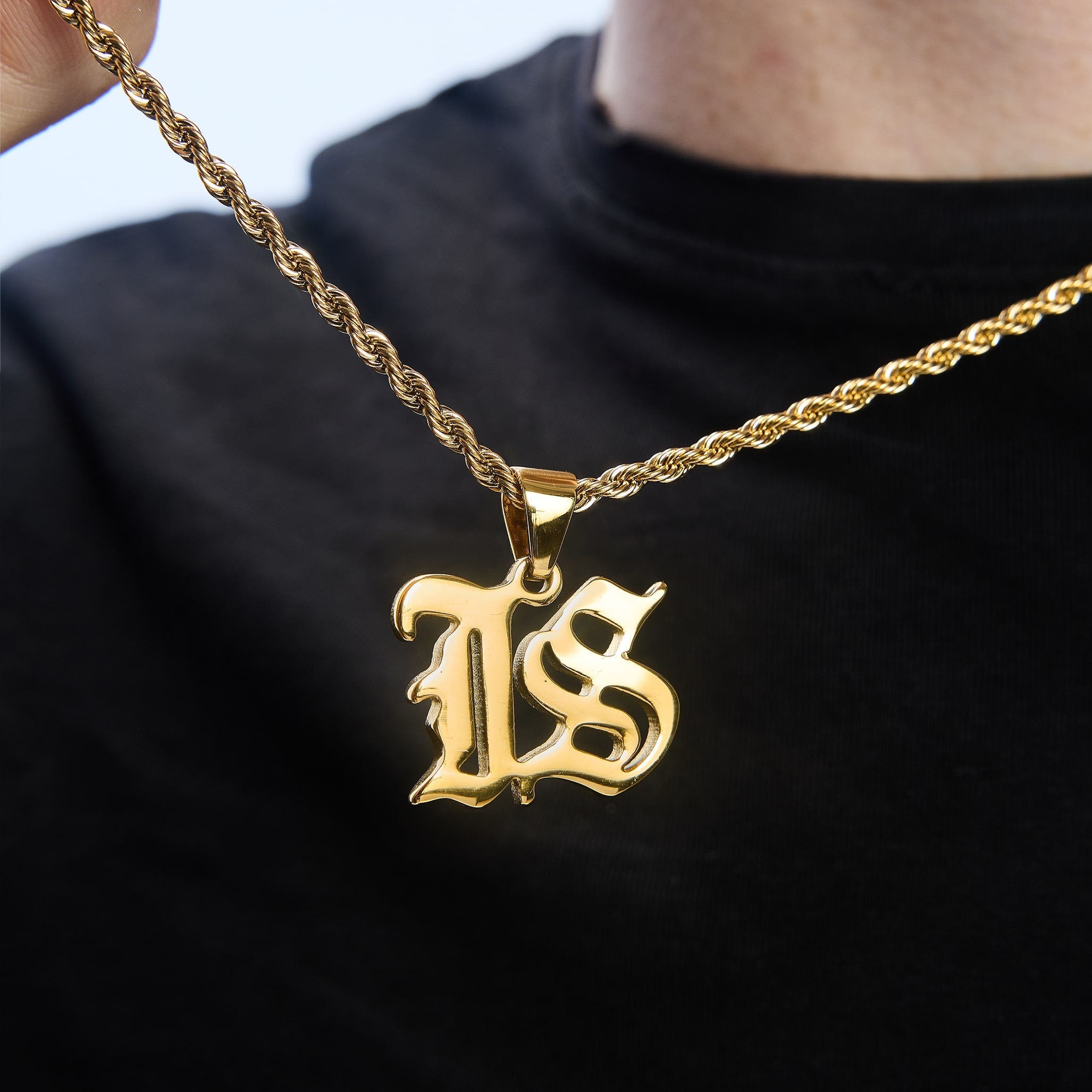 IS Gothic Gold pendant