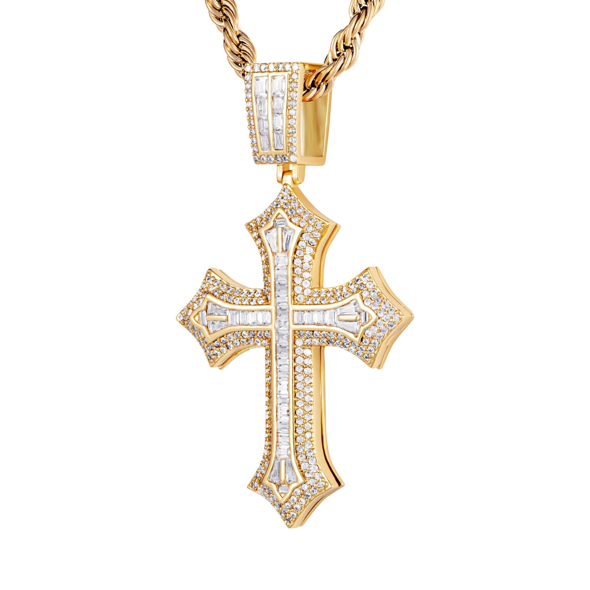 2PAC CROSS ZŁOTO - IcedStuff