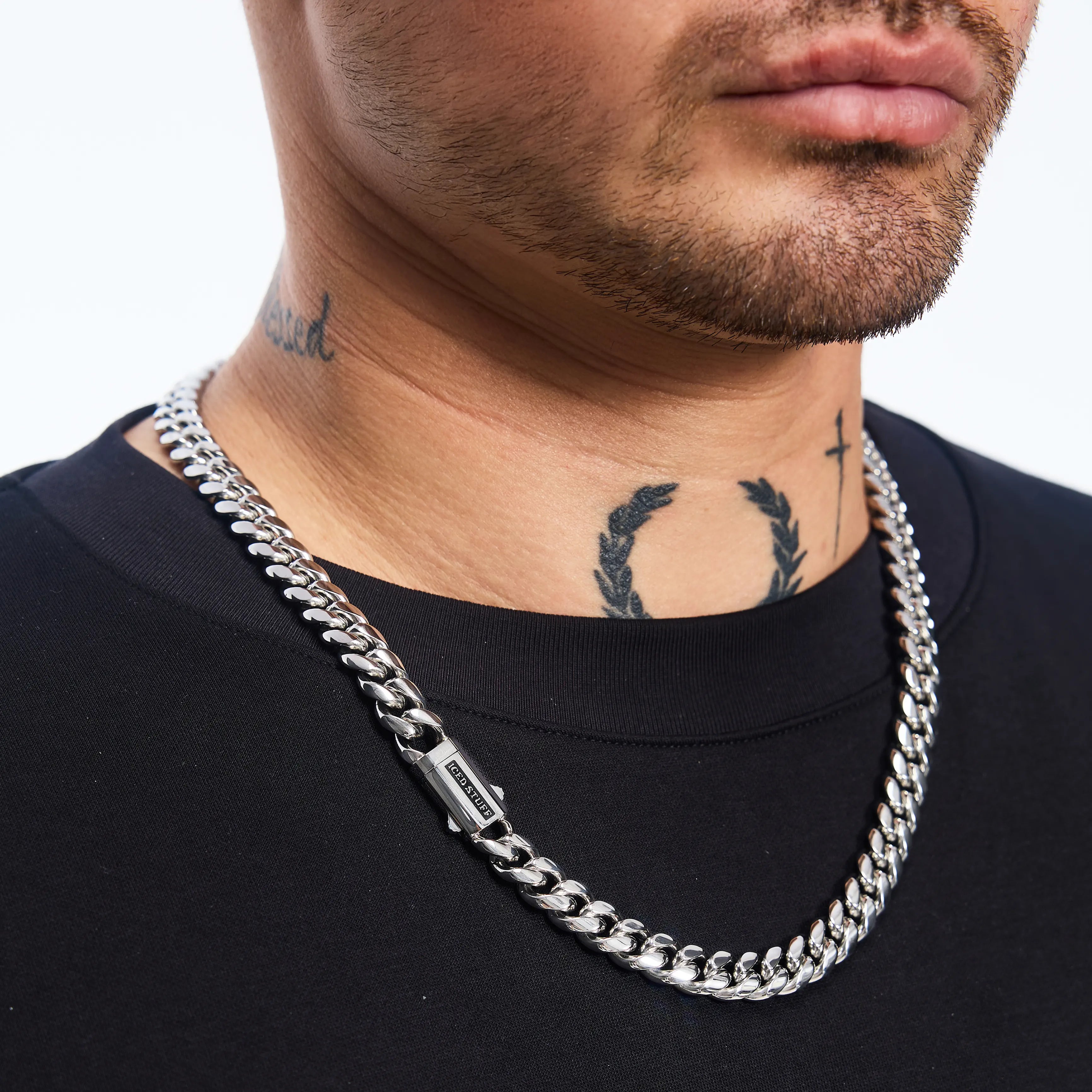 Premium Miami Cuban Link Chain 10mm White Gold