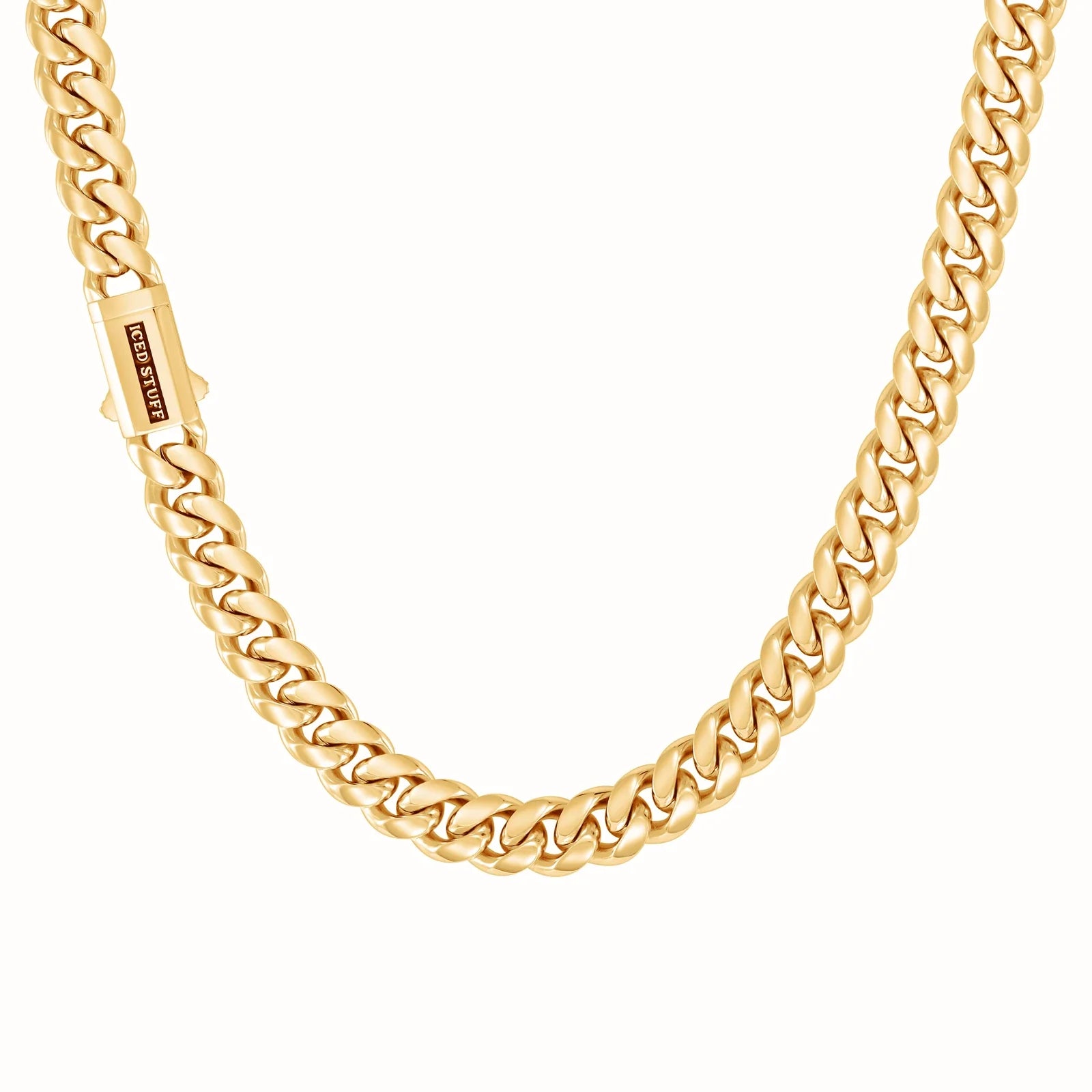 Premium Miami Cuban Link Chain 10mm Gold