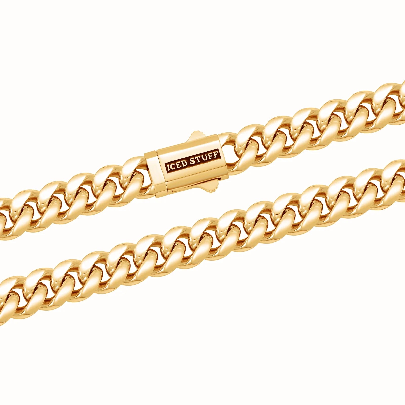 Premium Miami Cuban Link Chain 10mm Gold