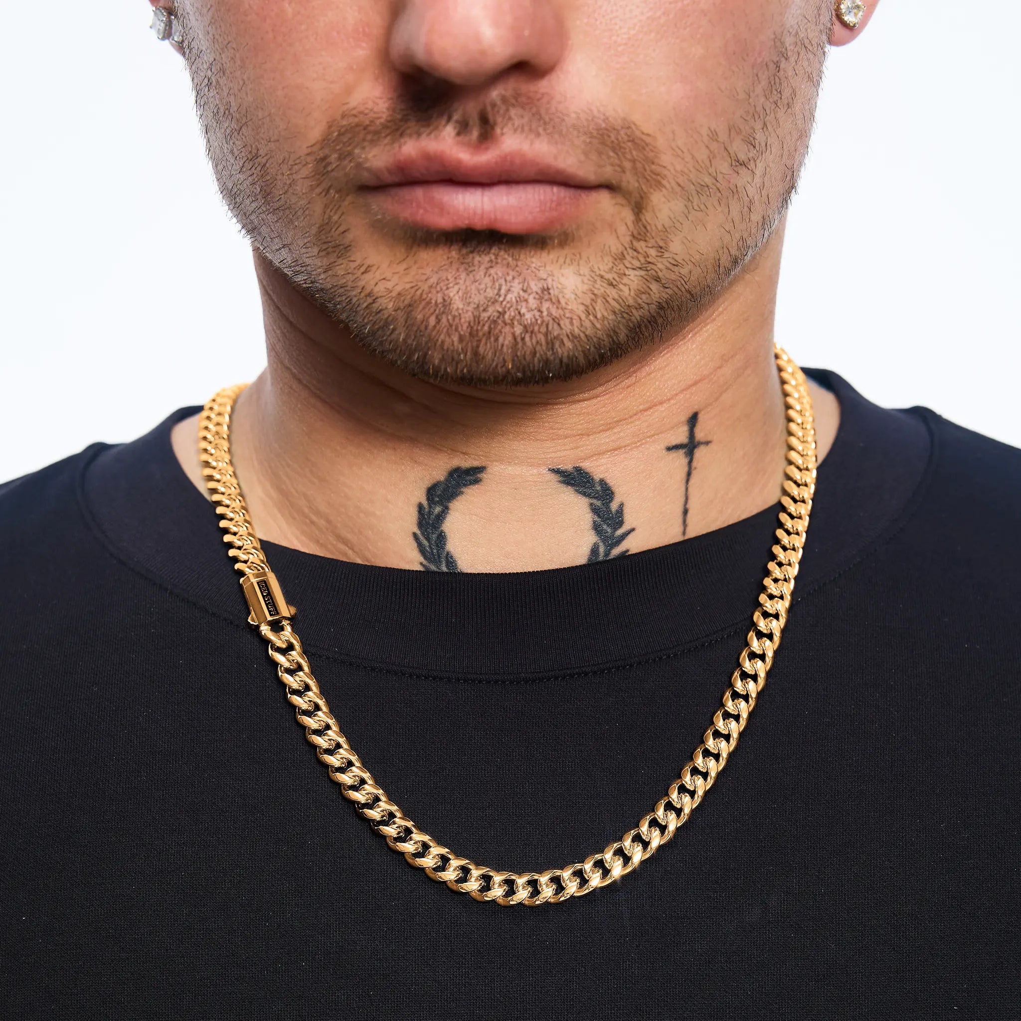 Premium Miami Cuban Link Chain 8mm Gold