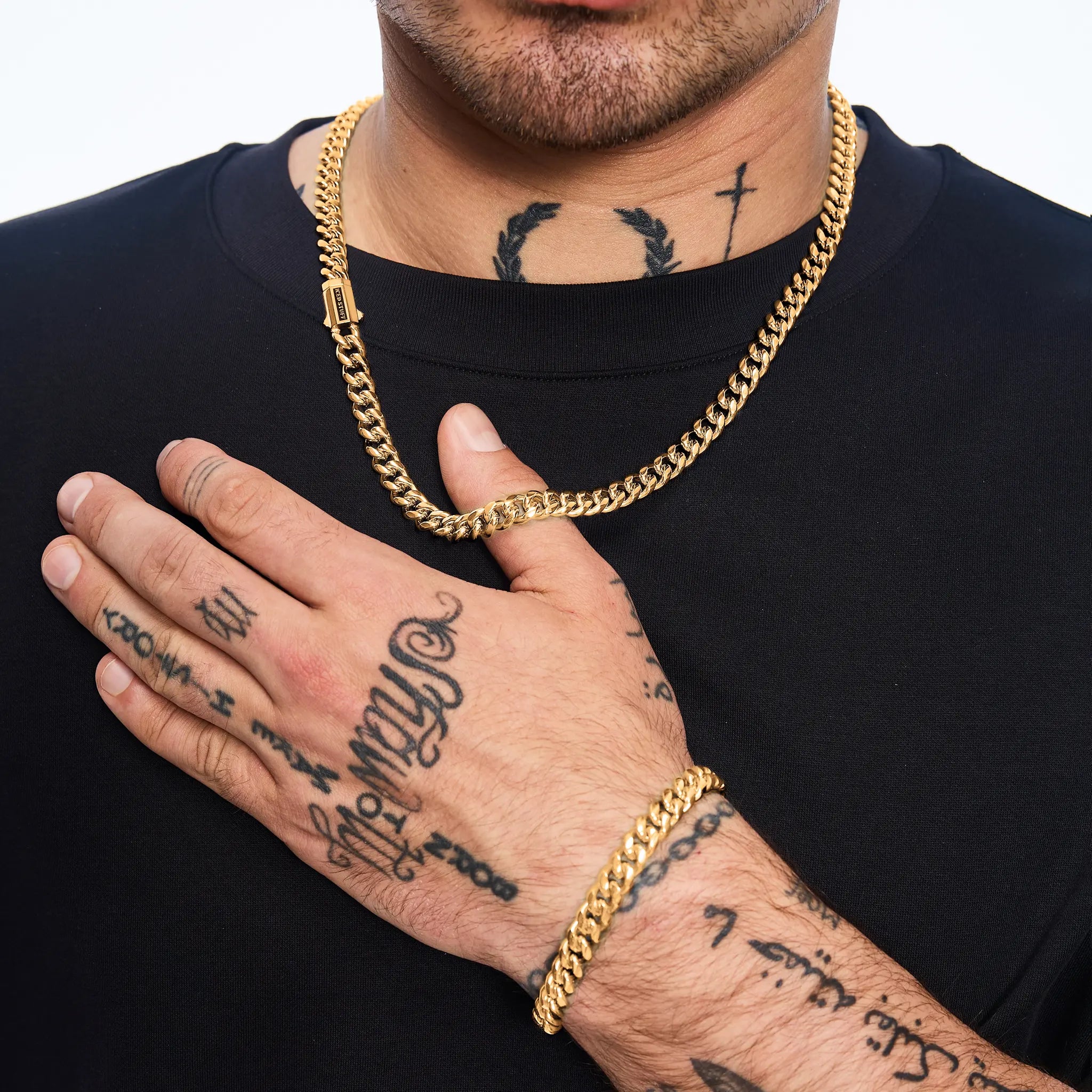 Premium Miami Cuban Link Chain 8mm Gold