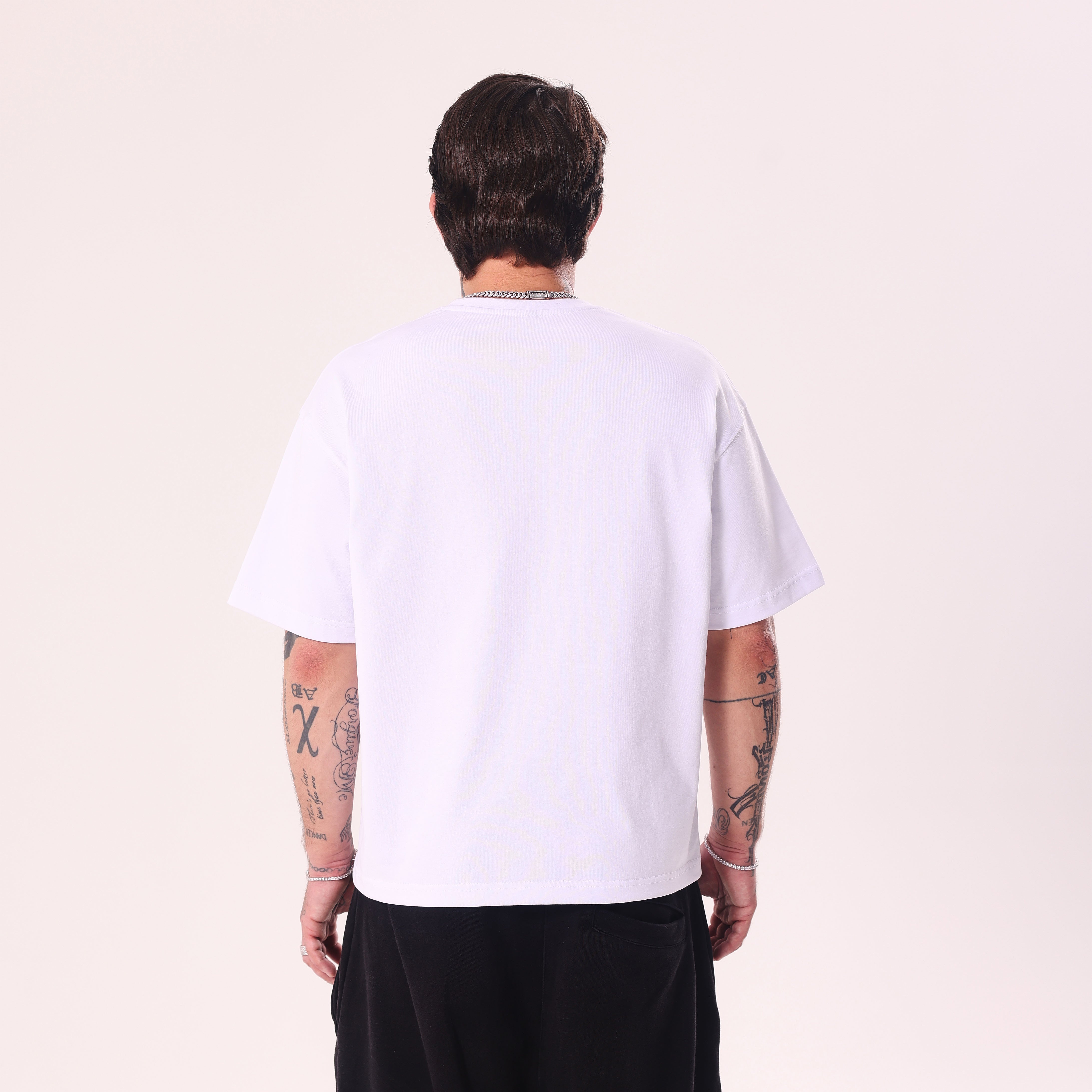 F**k Nudes Show Me Your Jewelry White Boxy Fit T-Shirt