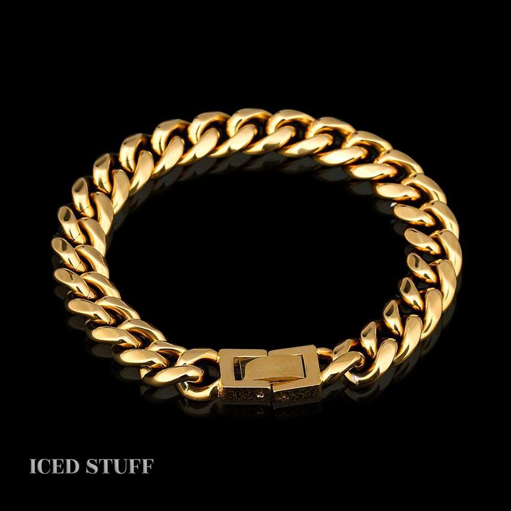 MIAMI CUBAN LINK 10MM ZŁOTO