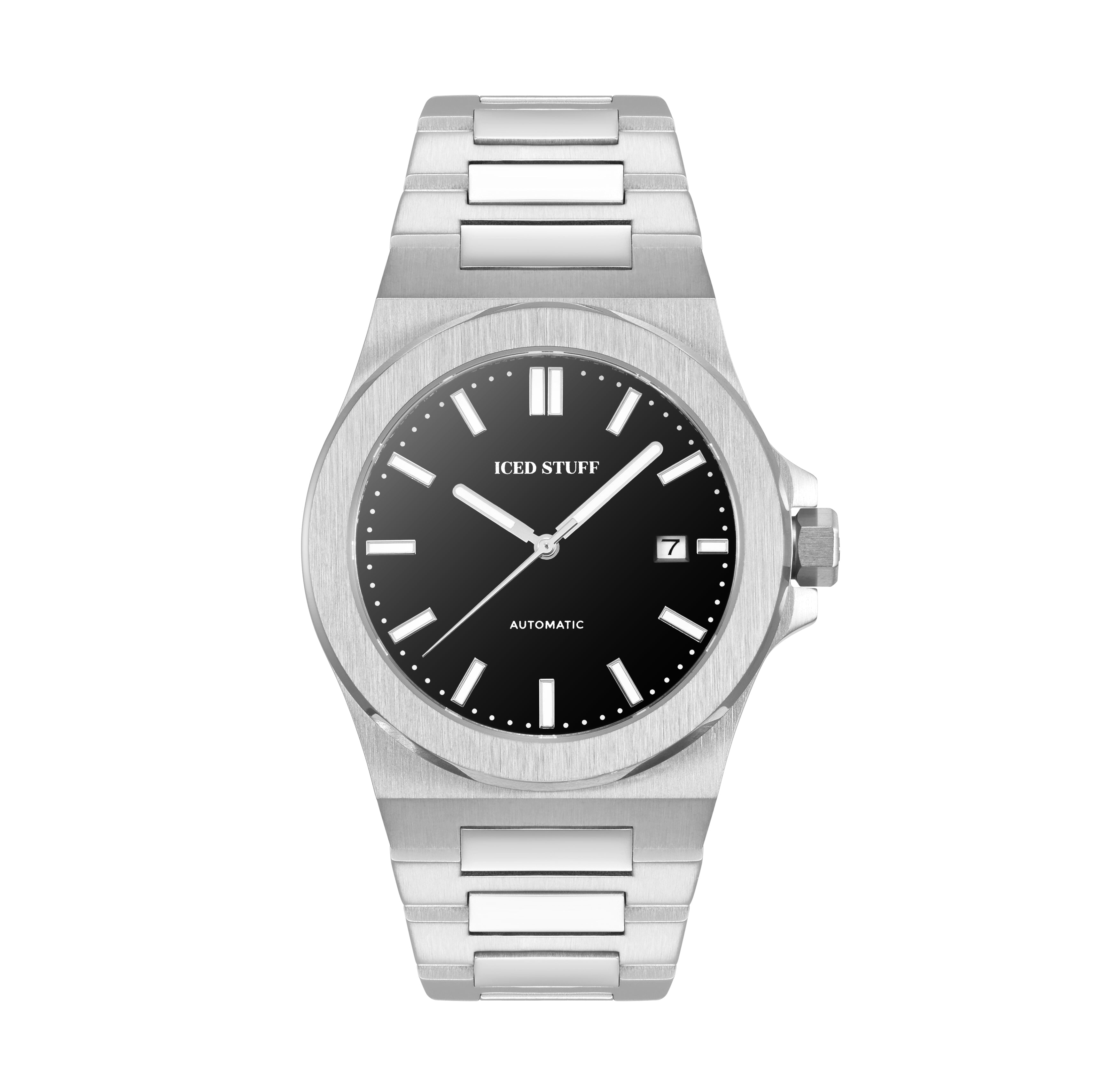 Reloj automático Alpha Champ de 40 mm en oro blanco