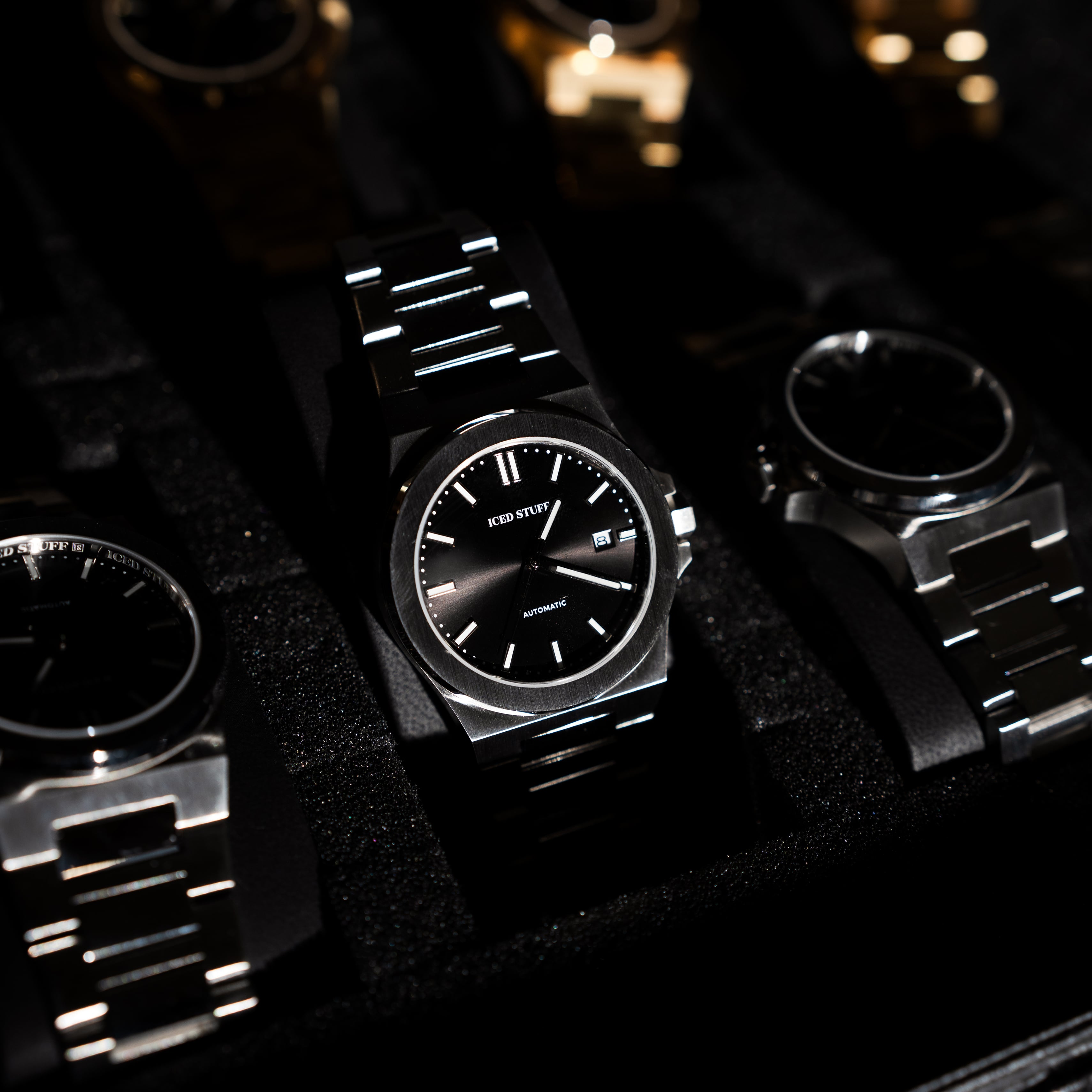 Alpha Champ Automatikuhr 40 mm Weißgold