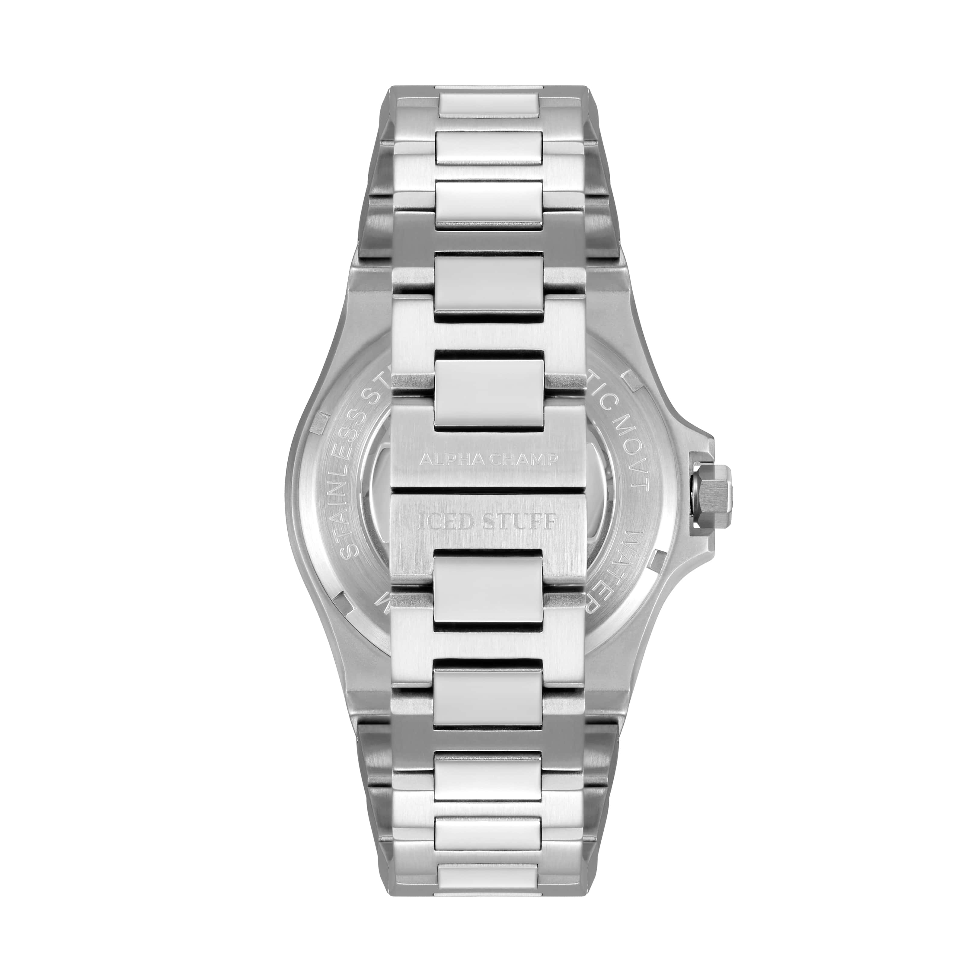 Alpha Champ Automatikuhr 40 mm Weißgold