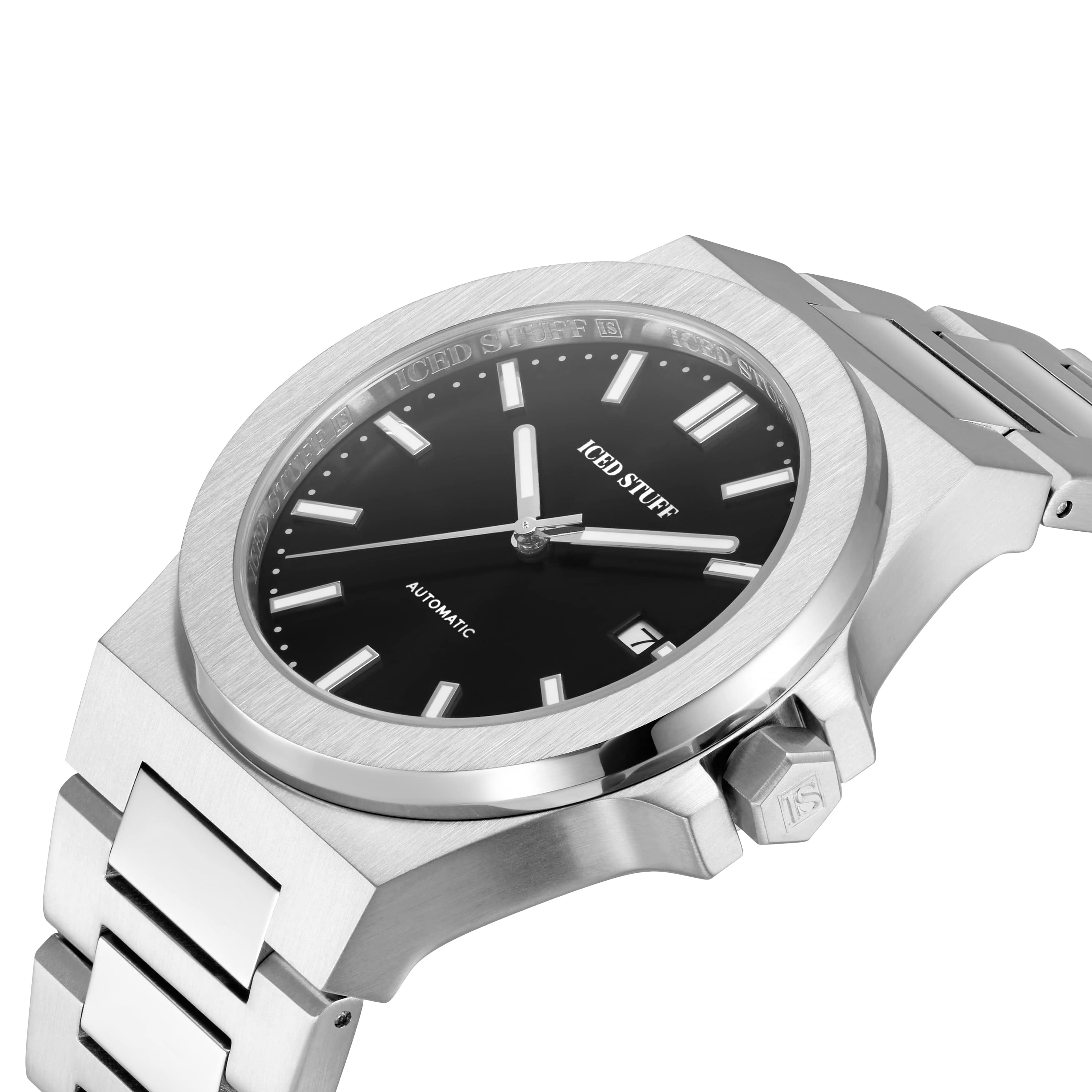Alpha Champ Automatikuhr 40 mm Weißgold