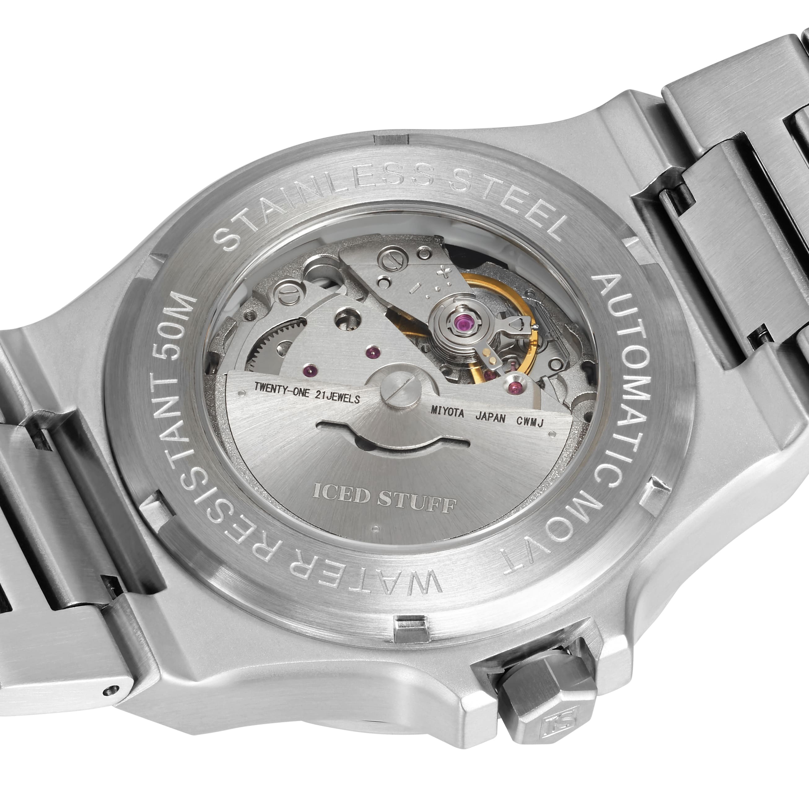 Alpha Champ Automatikuhr 40 mm Weißgold