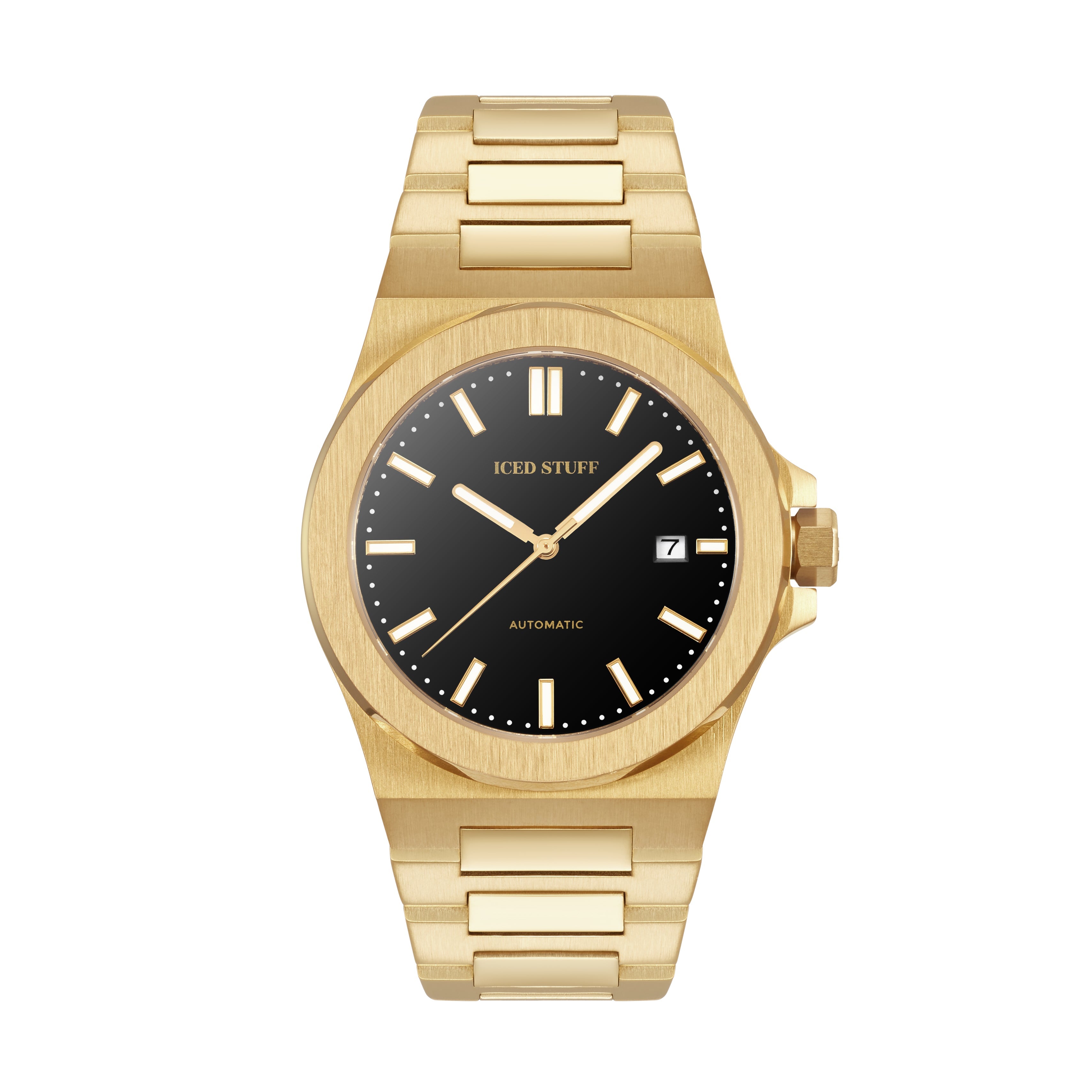 Reloj automático Alpha Champ de 40 mm dorado