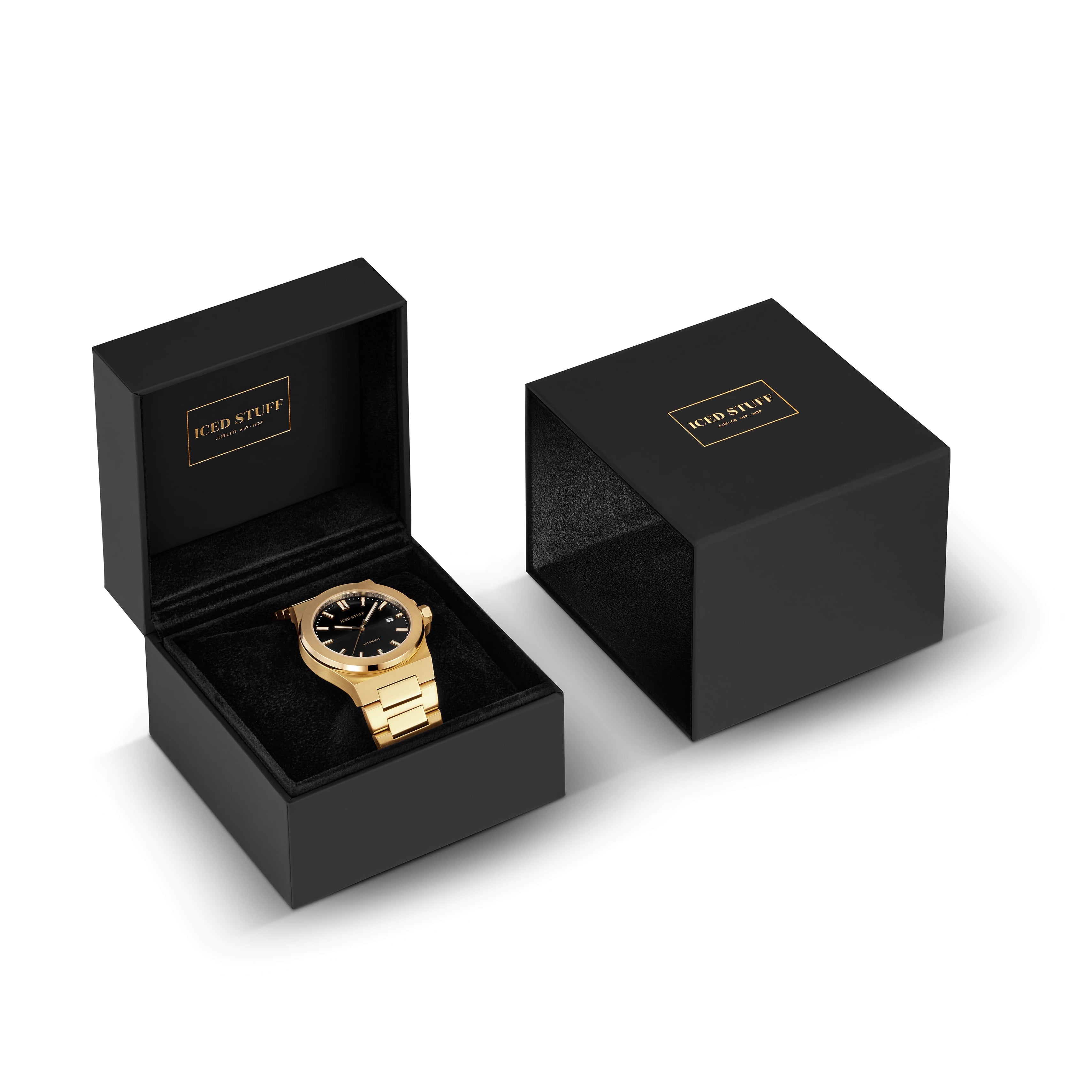 Reloj automático Alpha Champ de 40 mm dorado