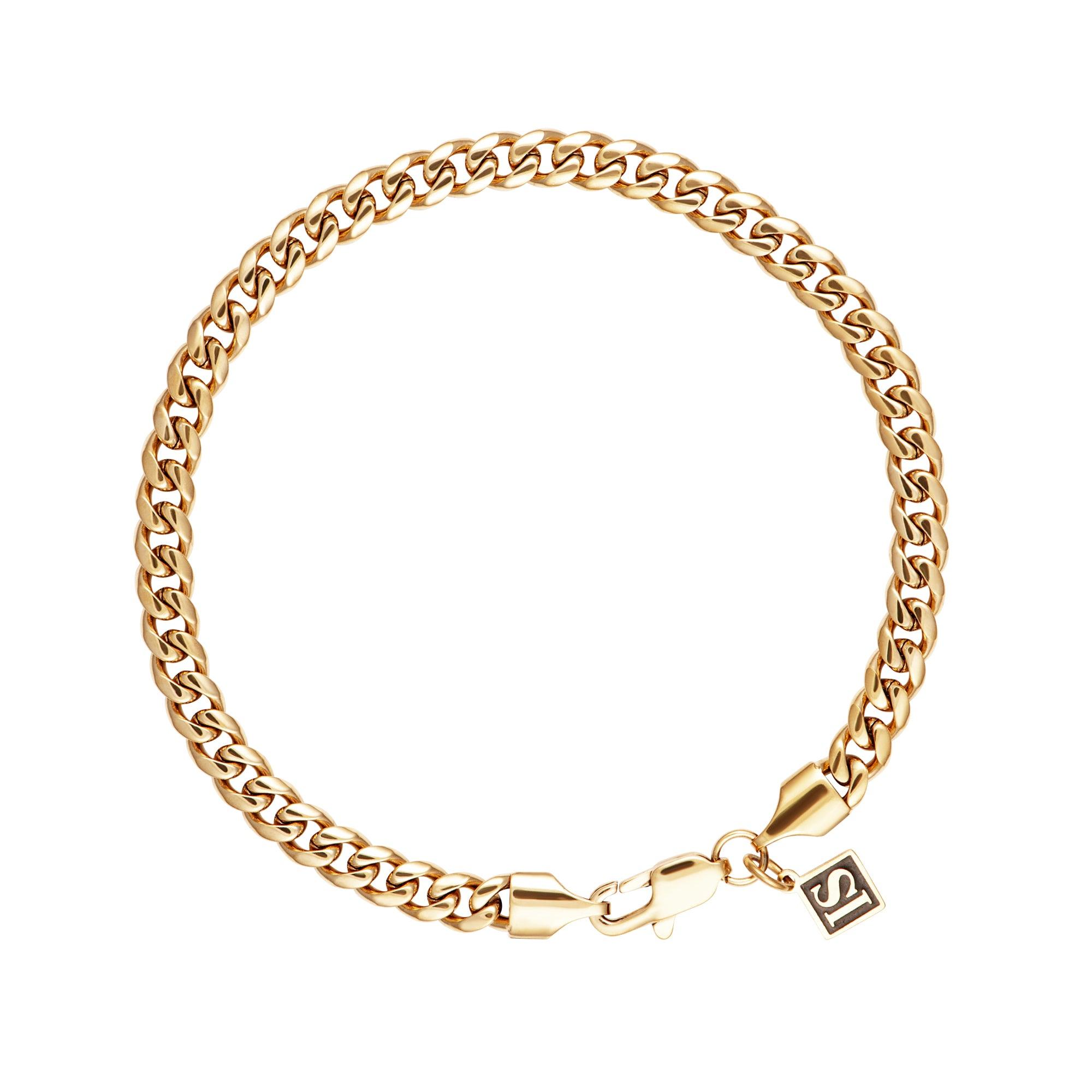 Miami Cuban bracelet 5mm | Gold Plated Hip-Hop Jewelry | ICED STUFF®