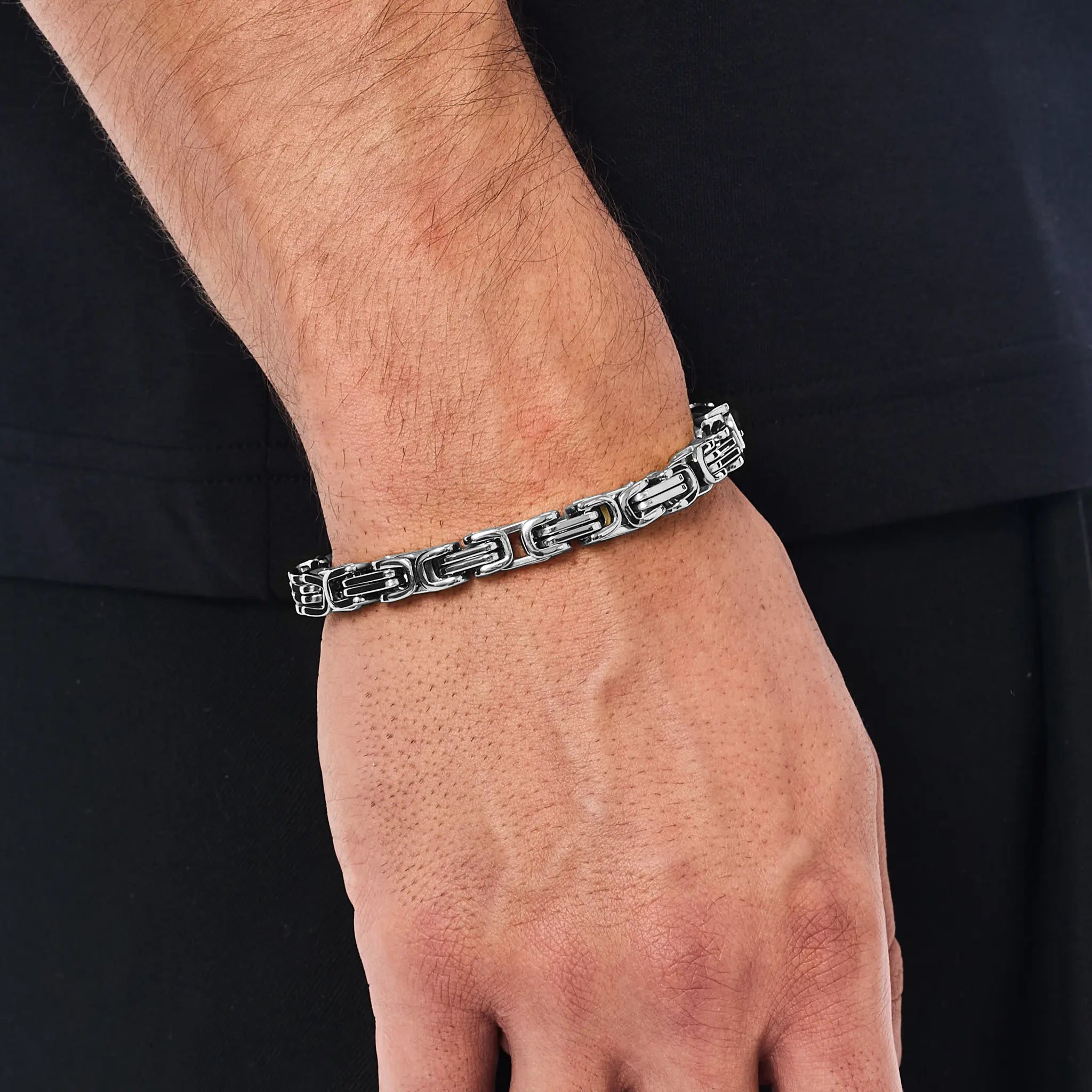 Royal Bracelet 7mm White Gold