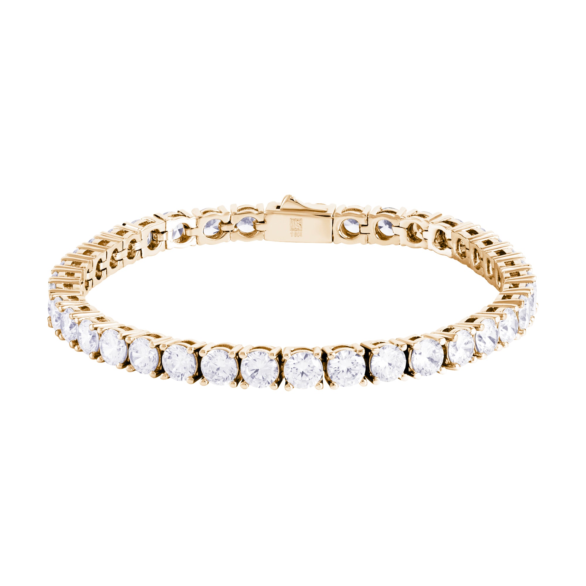 Tennis 5mm Bracelet Gold