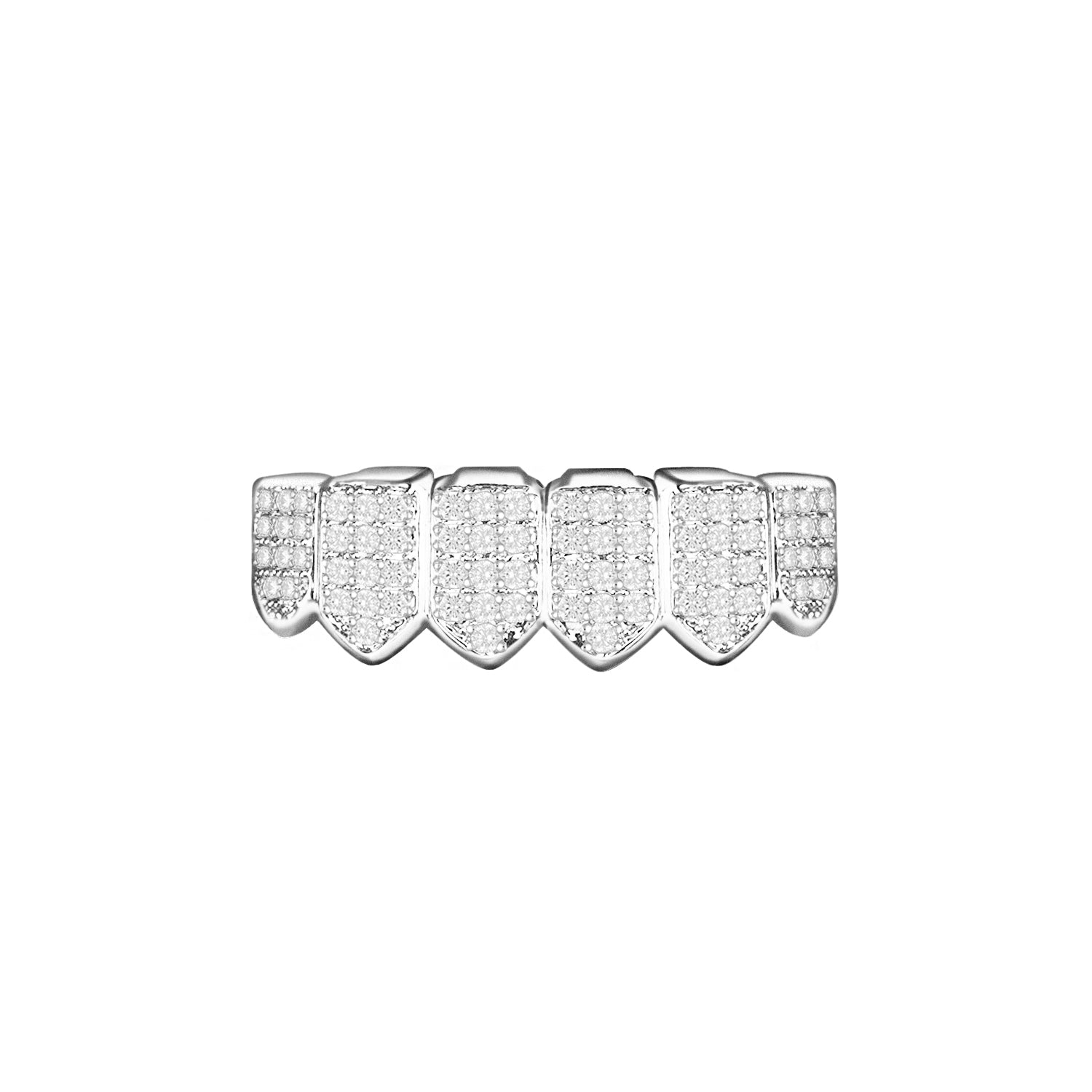 Diamond Grillz White Gold