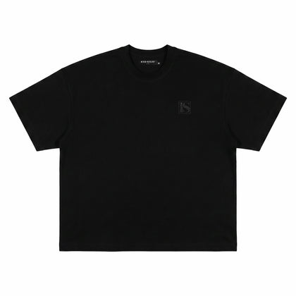 Crystal Graffiti Black Boxy Fit T-Shirt