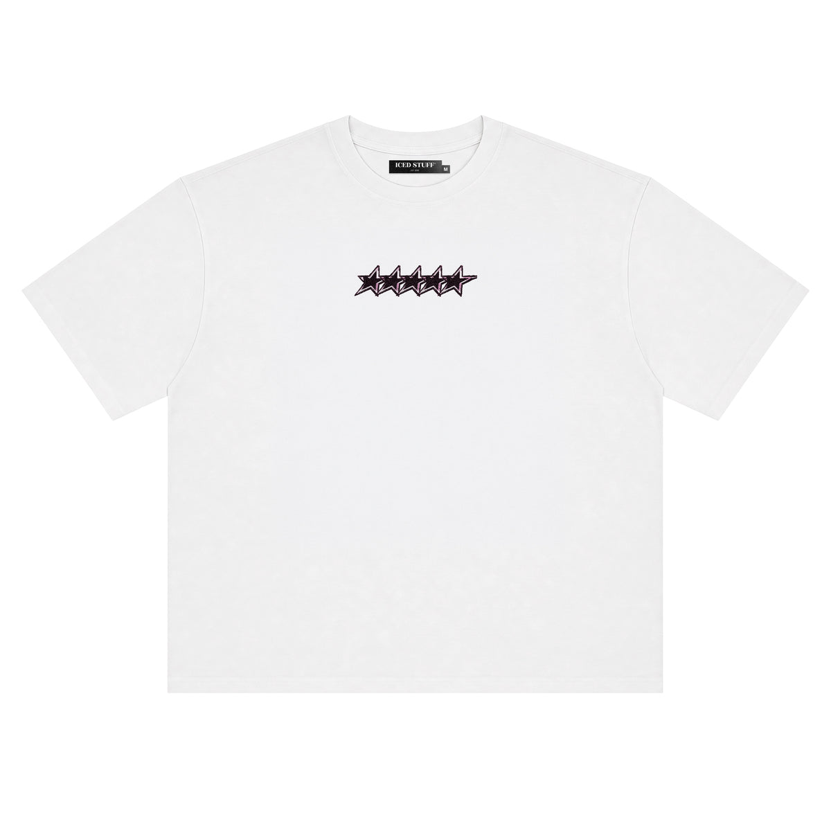 IS4L White Boxy Fit T-Shirt