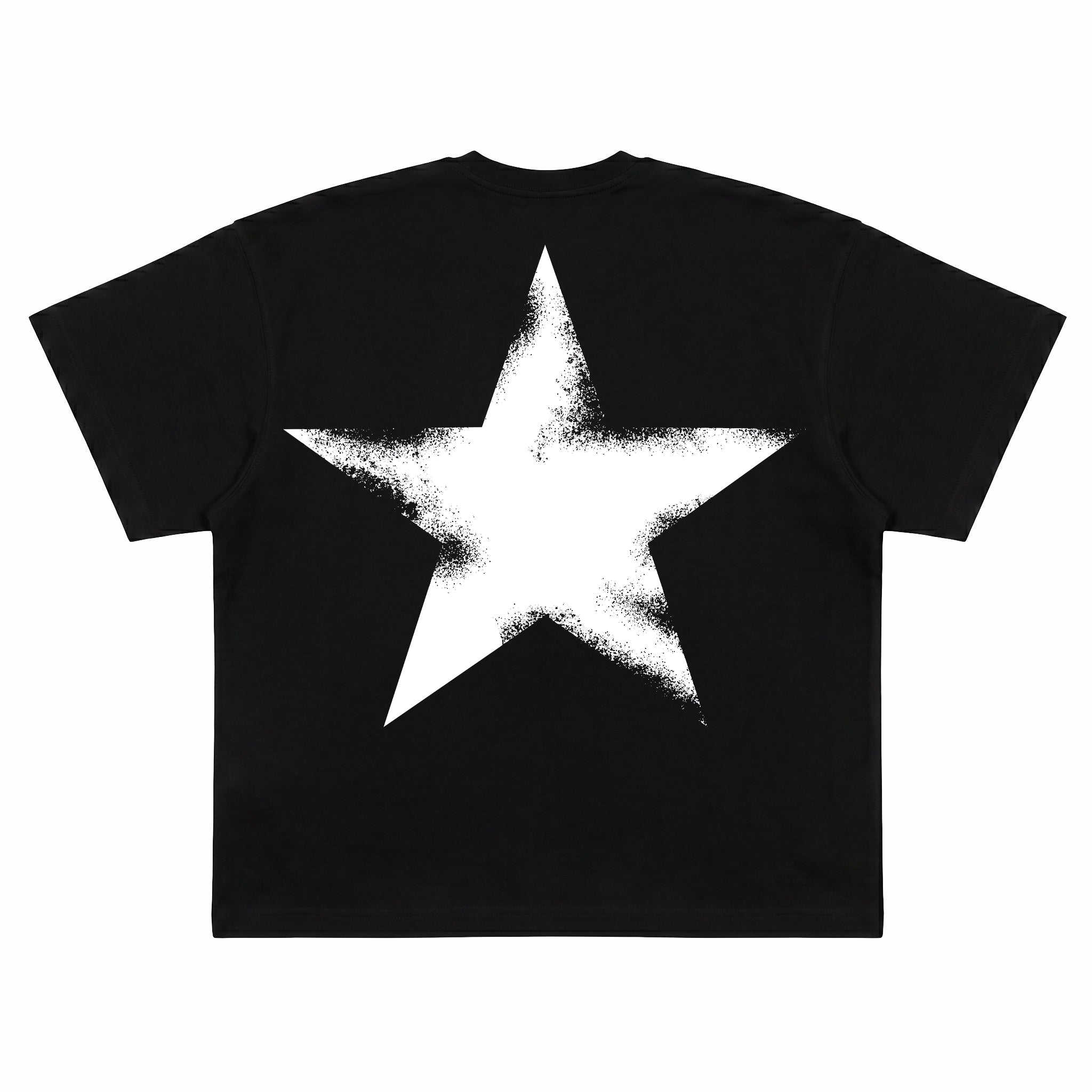 We Can Be Friends Black Boxy Fit T-Shirt