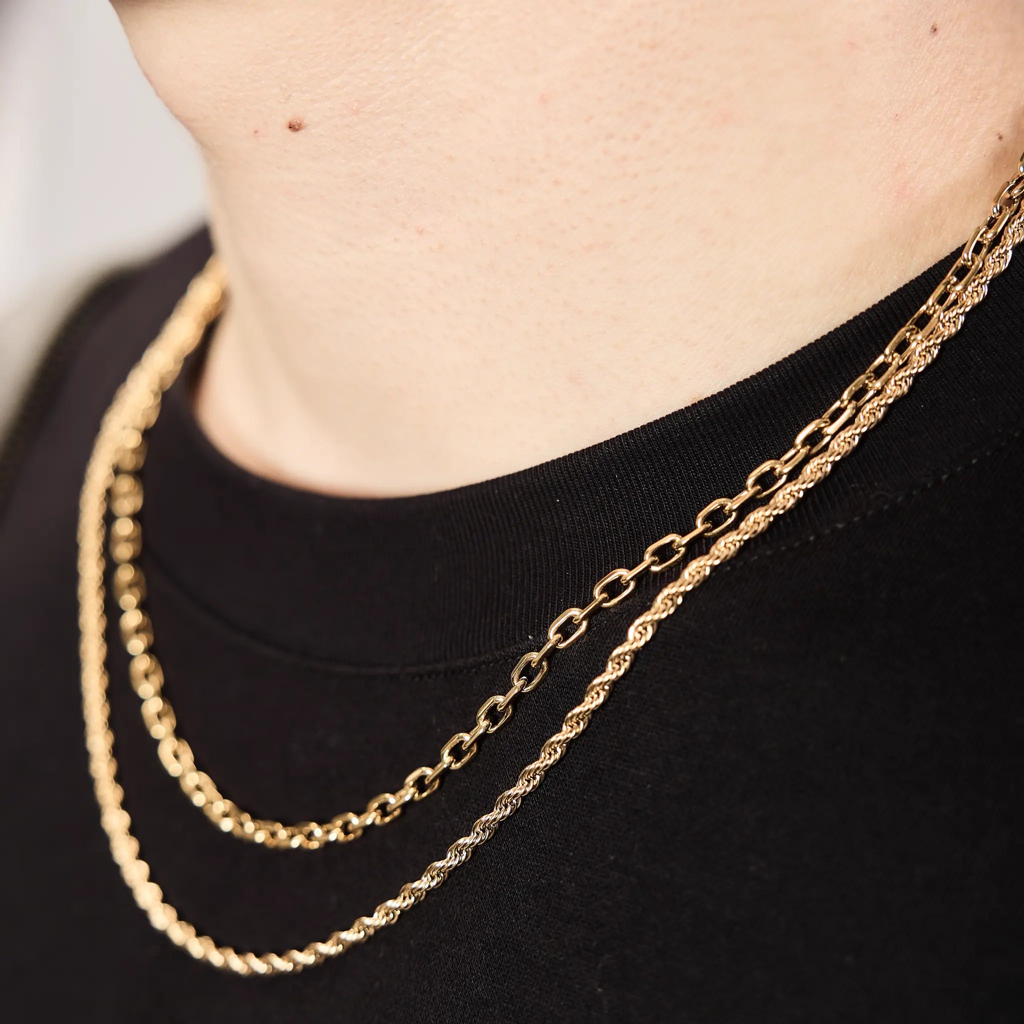 Ankier chain 4mm Gold