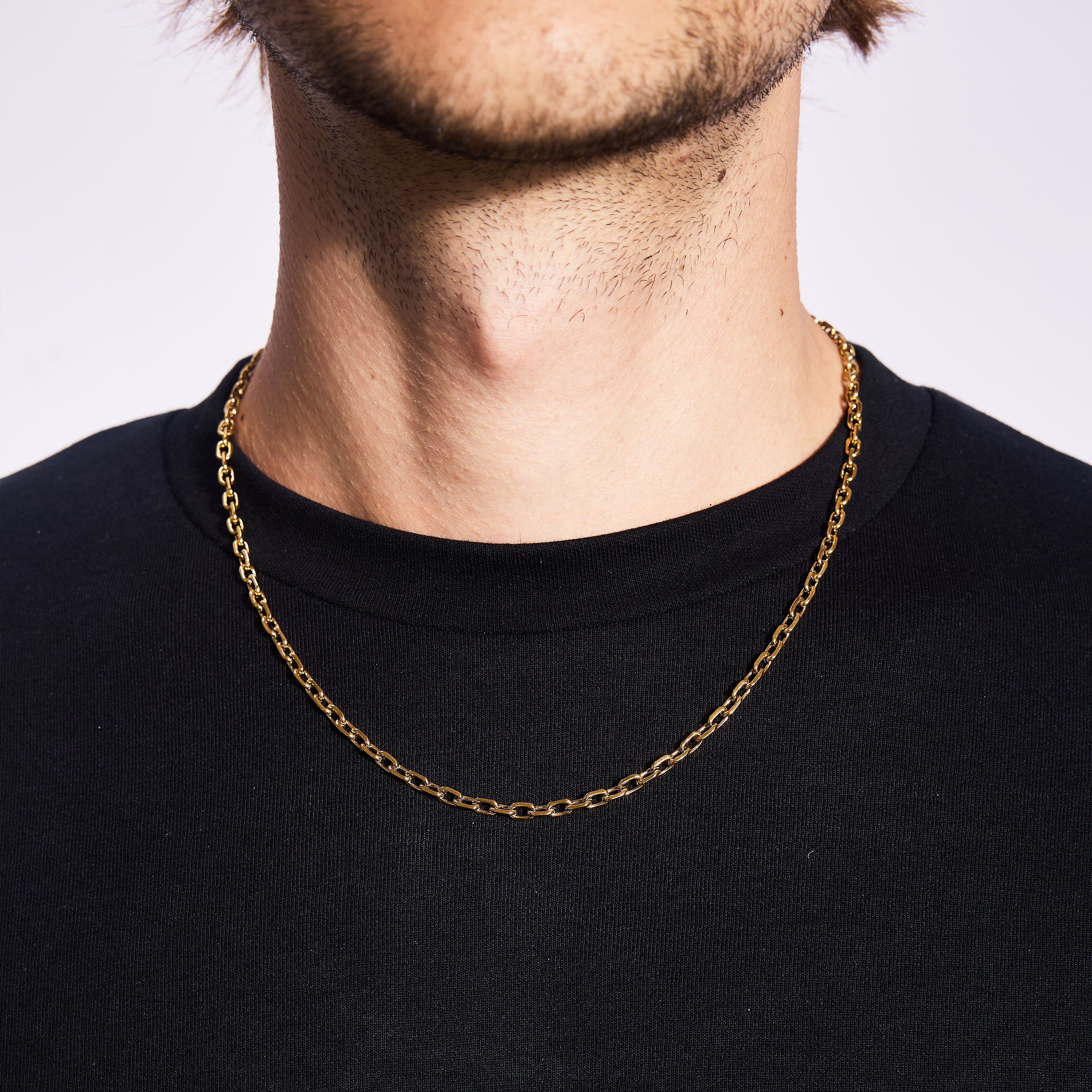 Anchor Chain 4mm Gold