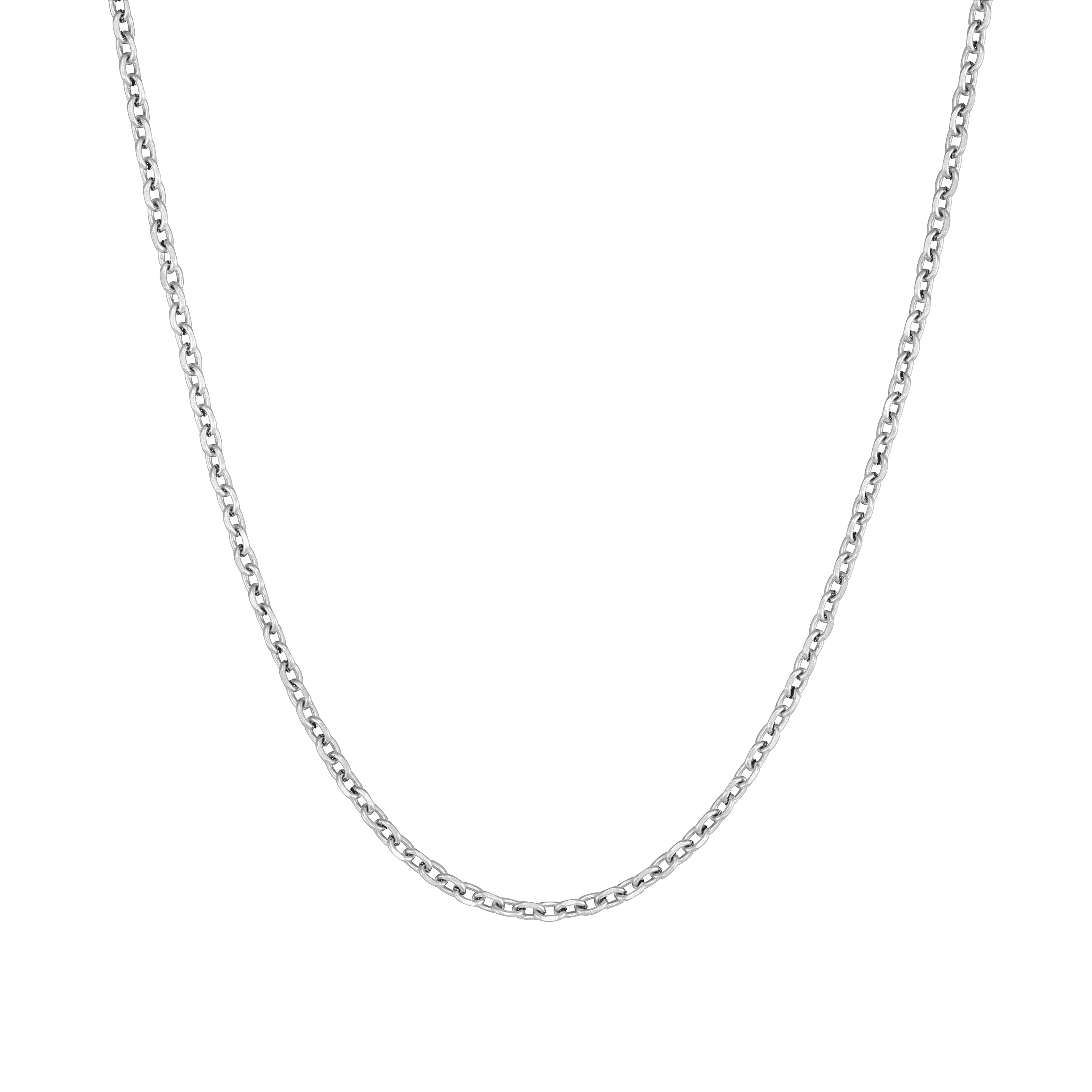 Ankier 4mm RAW Chain White Gold
