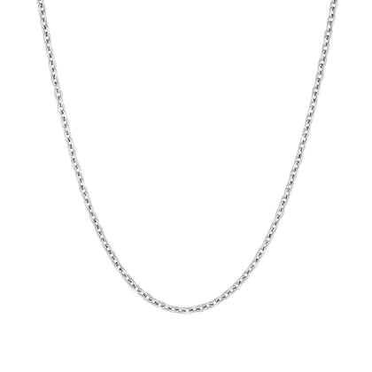 Ankier 4mm RAW Chain White Gold