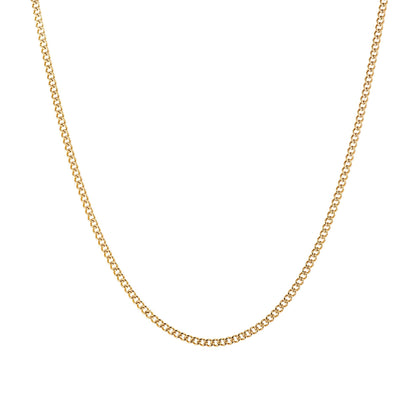 Curb Cuban Link 2mm Złoto - IcedStuff